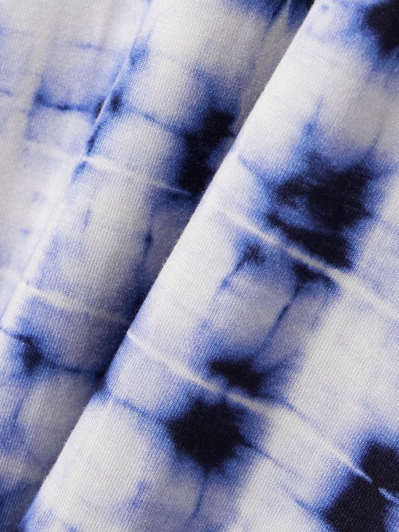 Parson tie-dyed jersey T-shirt Blue - 5