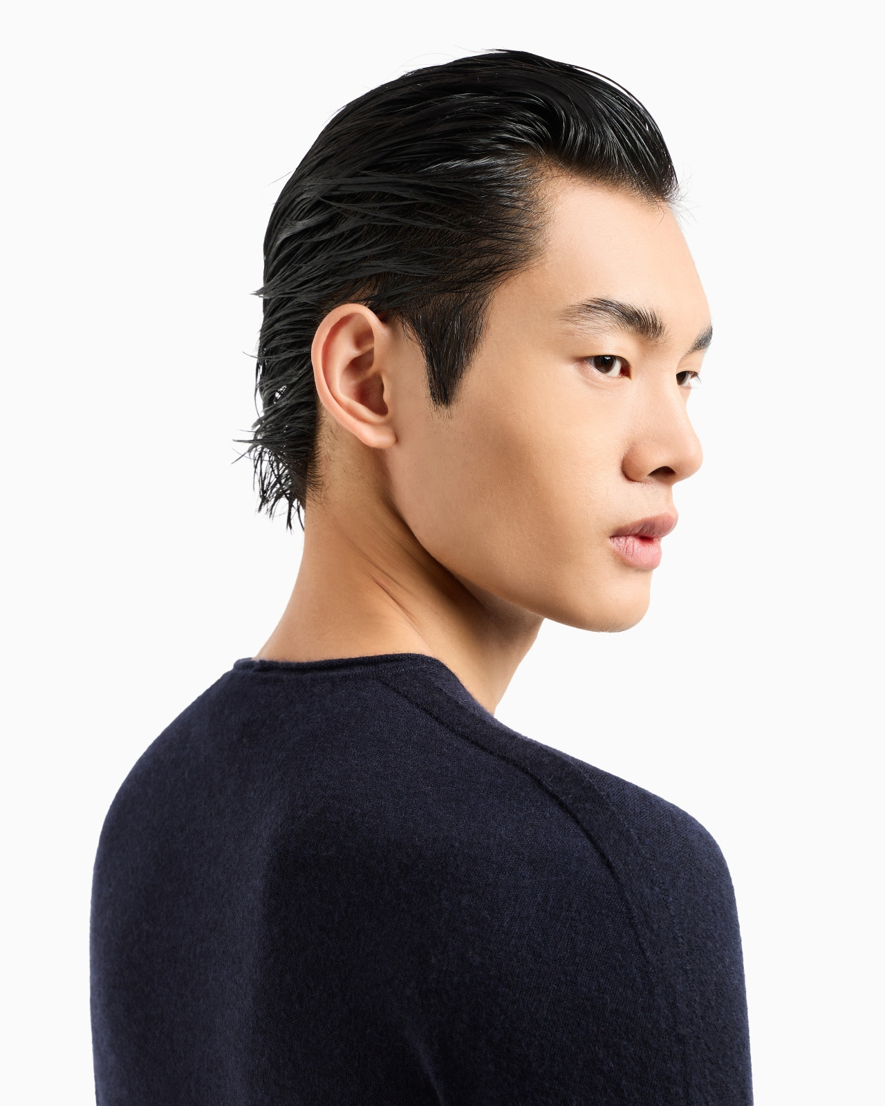 Icon cashmere interlock crew-neck jumper - 5
