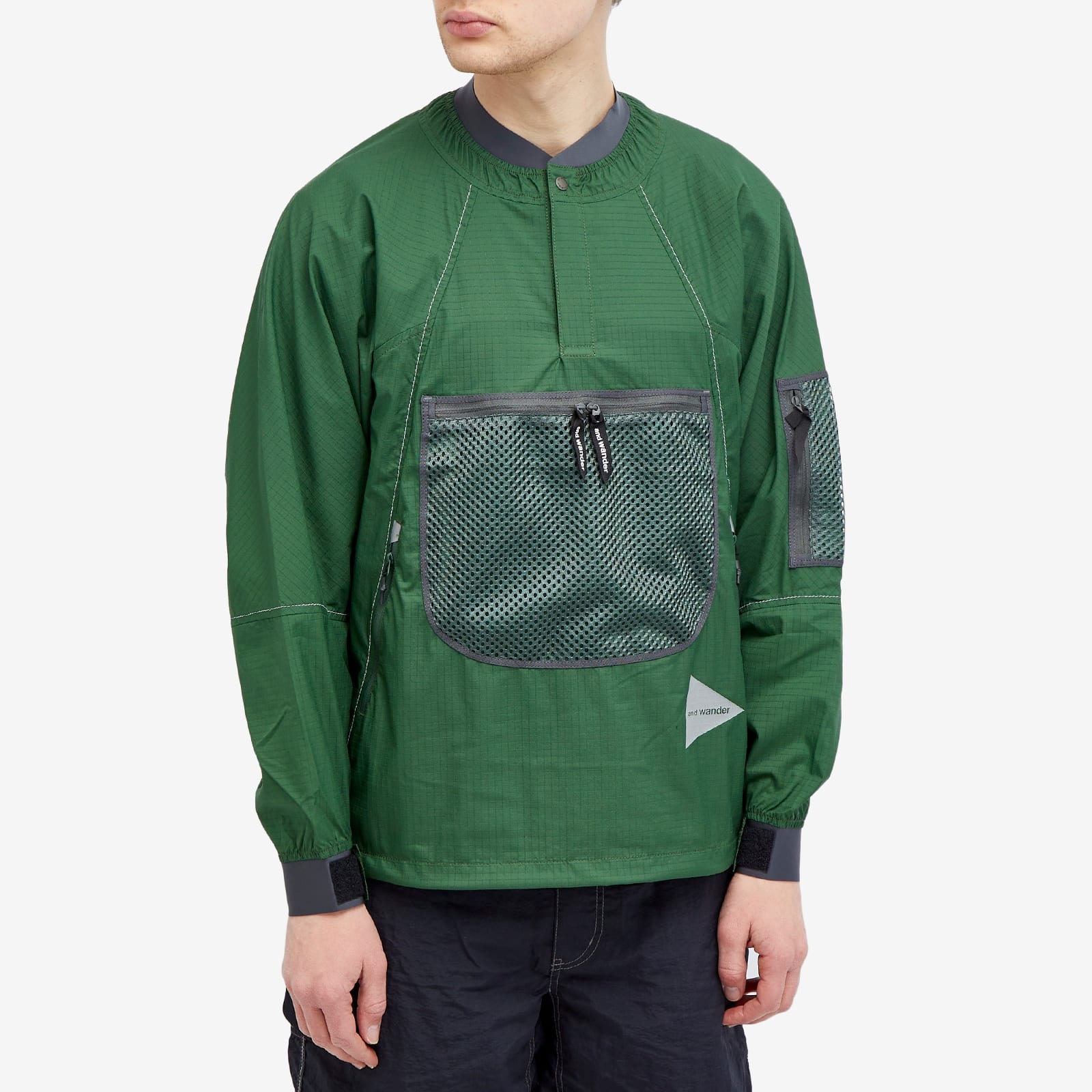 and wander Breathable Ripstop Pullover Jacket - 2