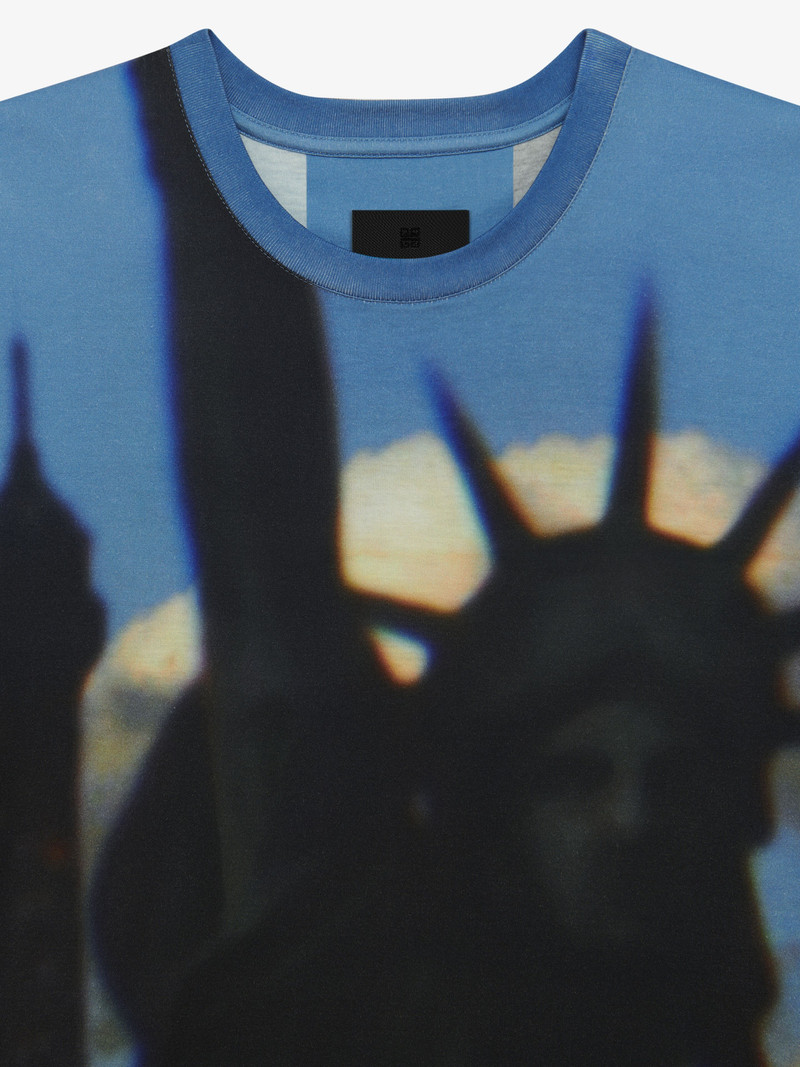 STATUE OF LIBERTY OVERSIZED T-SHIRT IN COTTON 5
