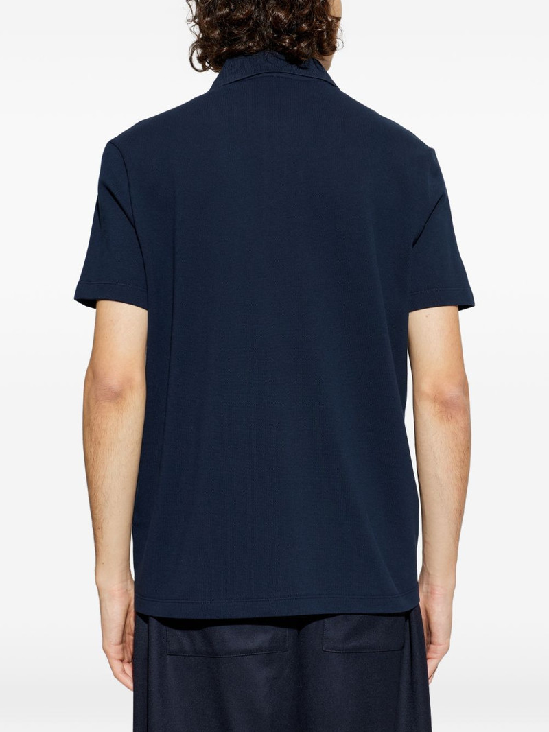 Medusa Head-appliqué polo shirt 4
