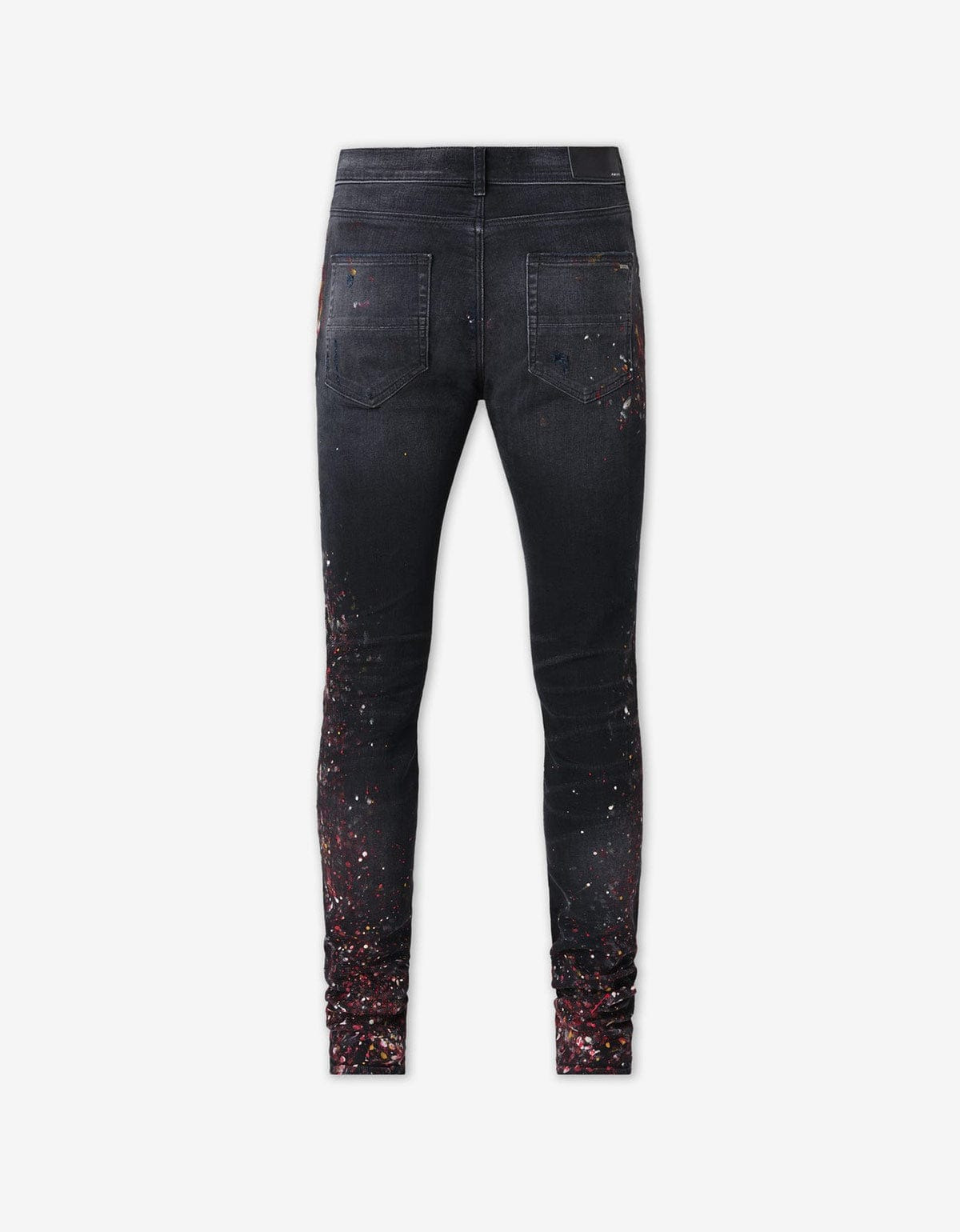 Amiri Paint Splatter Aged Black Jeans - 3