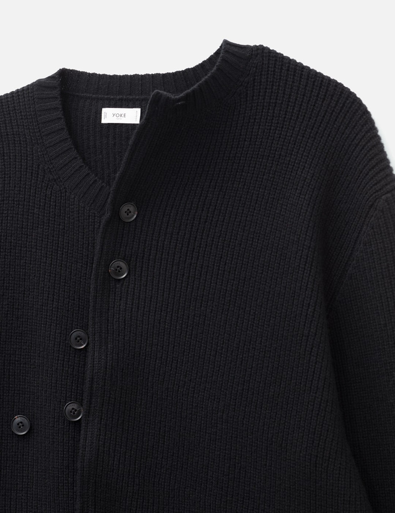 SCULPTURAL WIRED CREW NECK CARDIGAN 4