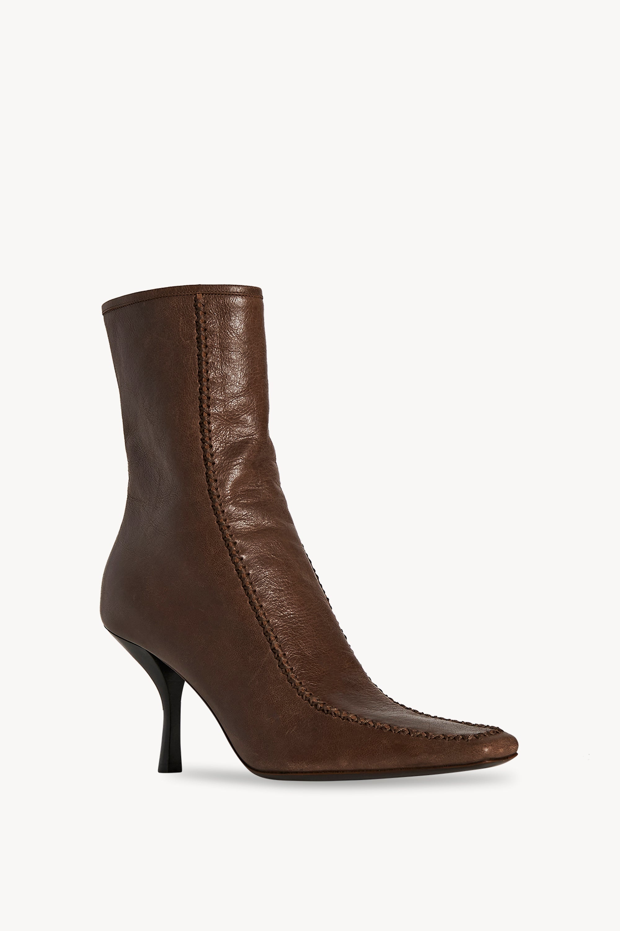 Romy Ankle Boot in Leather - 2