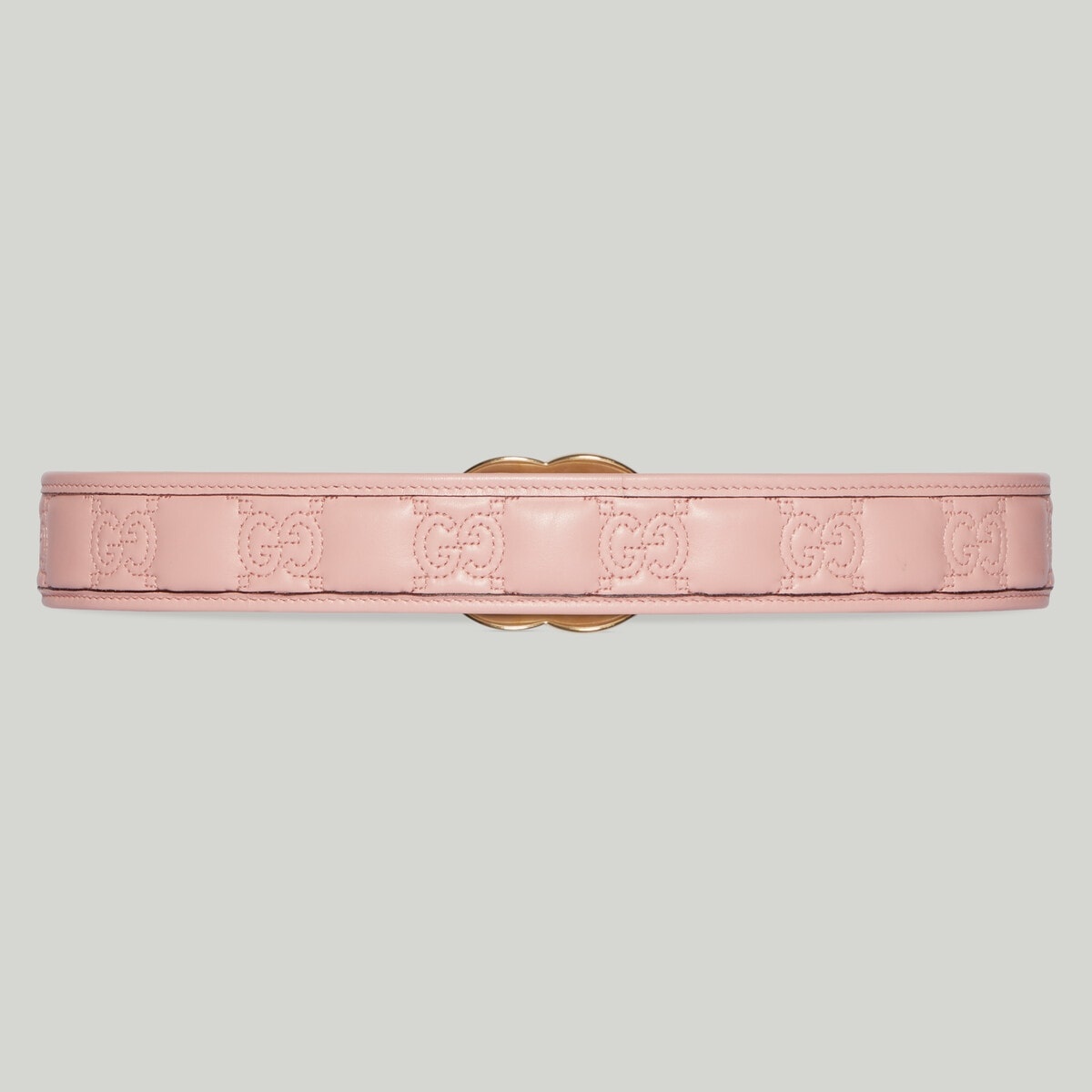 GUCCI GG Marmont Matelasse wide belt REVERSIBLE