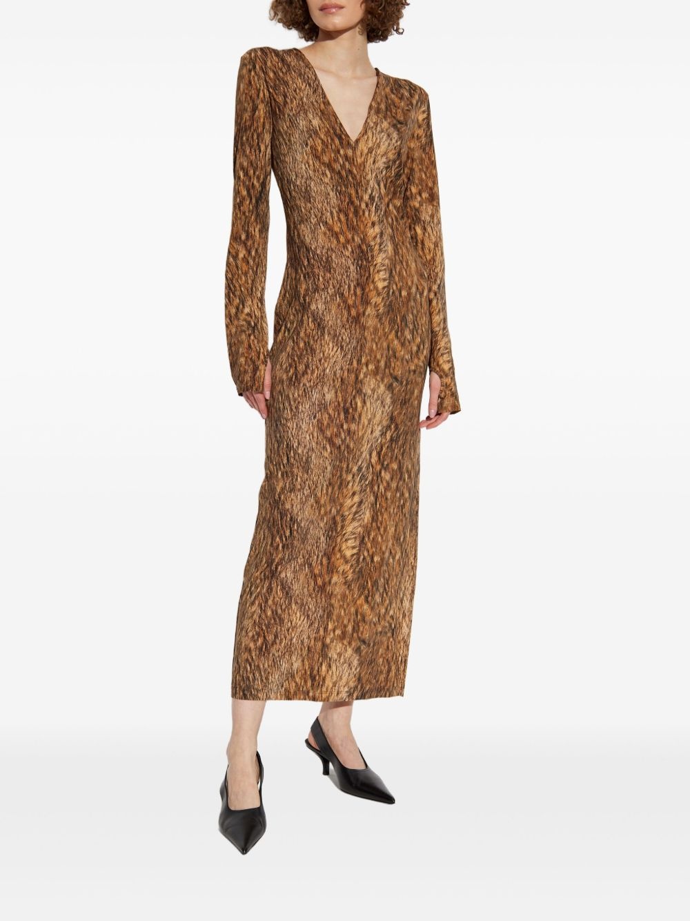 long-sleeve dress - 3
