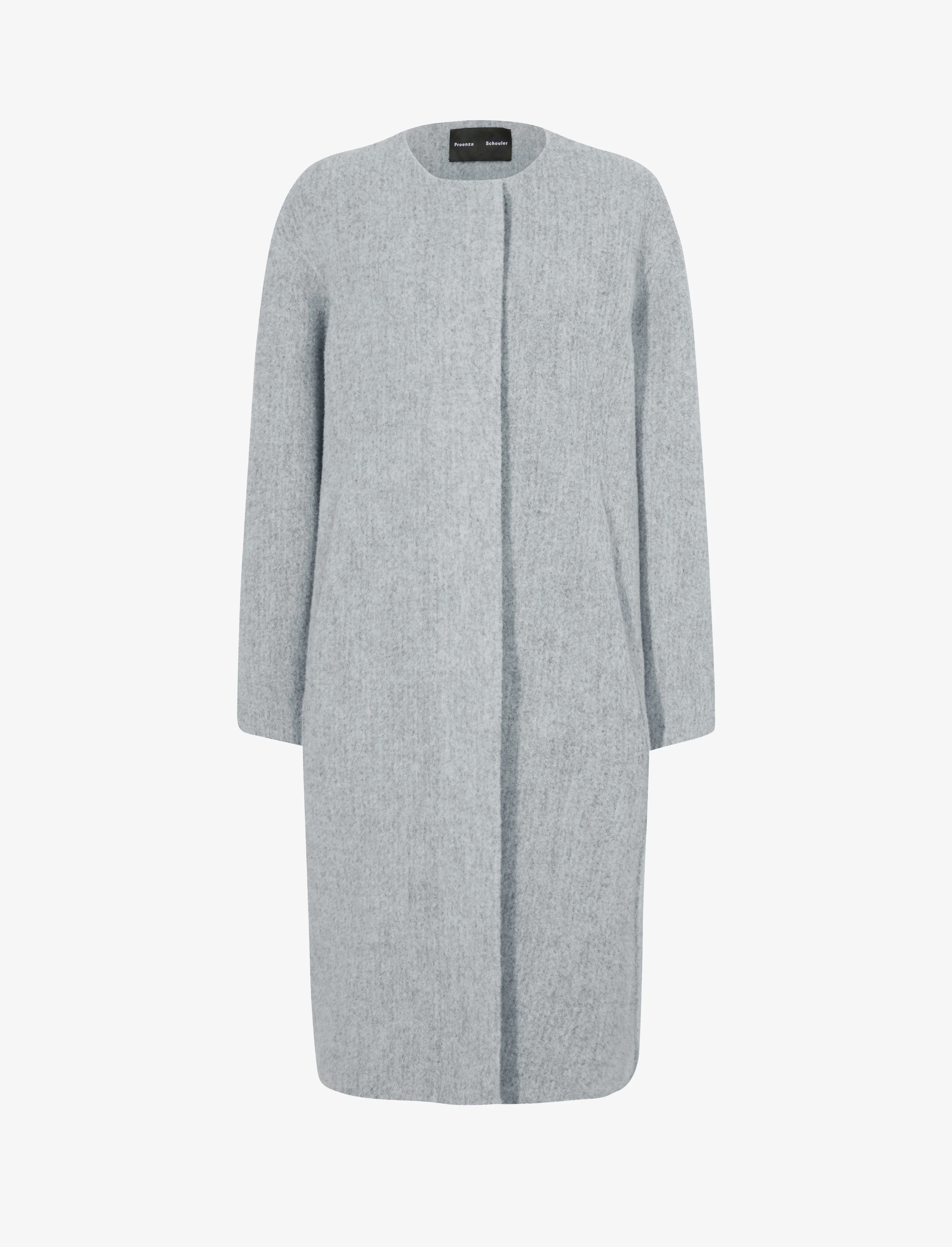 Albers Coat in Textured Double Face Wool - 1