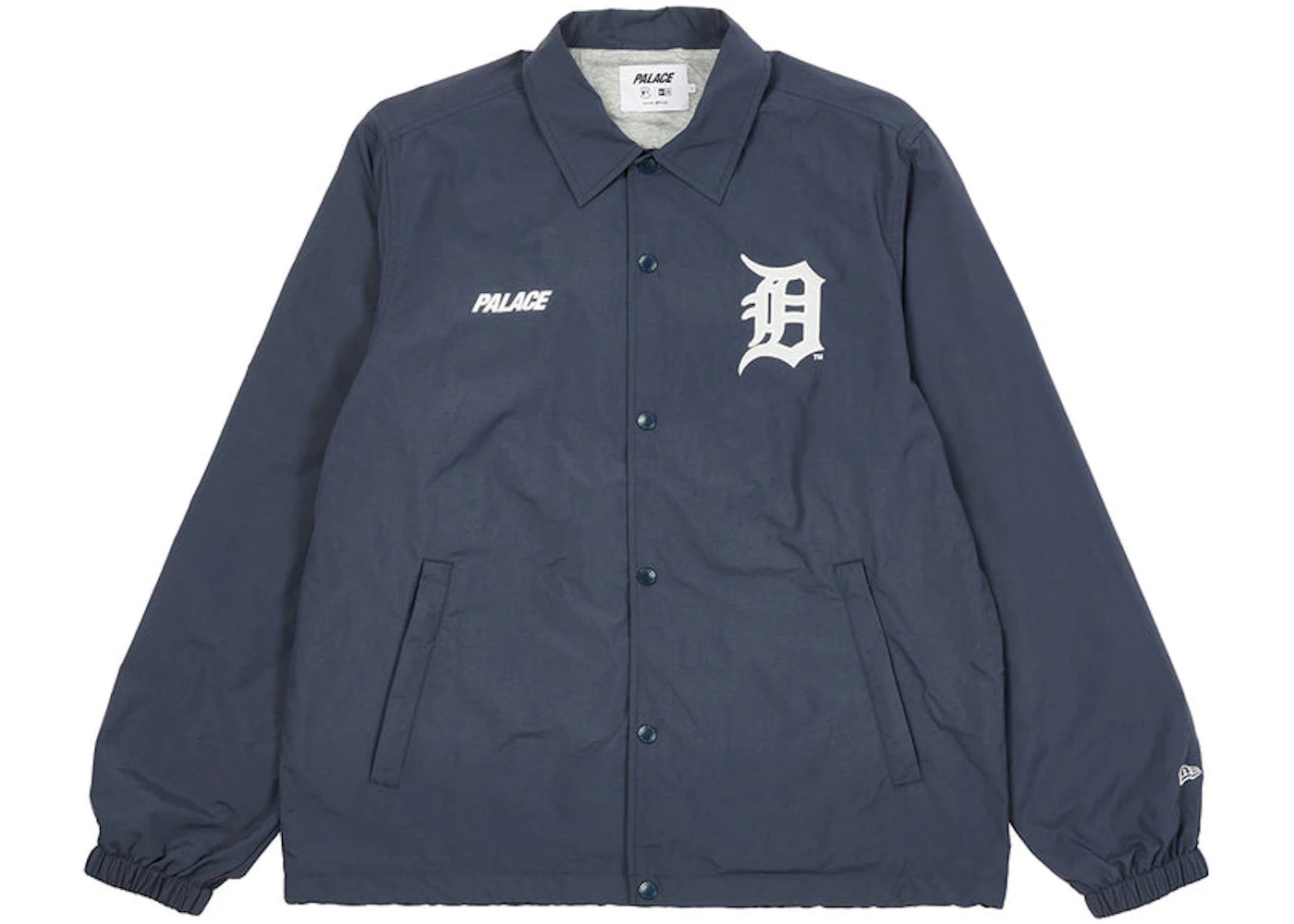 Palace x Detroit Tigers New Era Coach Jacket Navy - 2