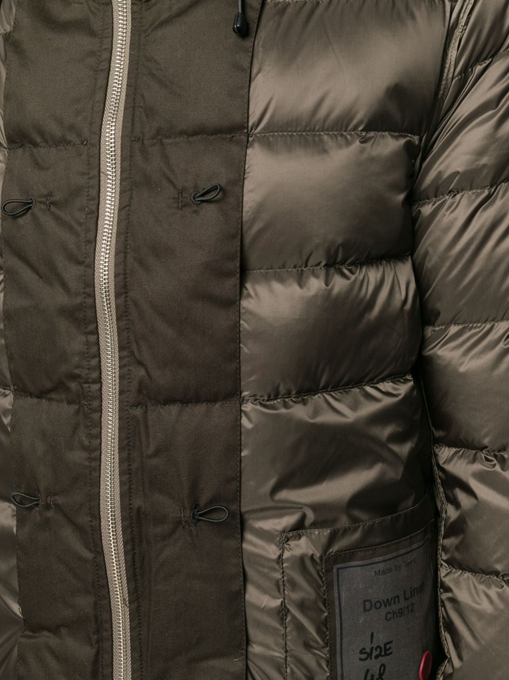 hooded padded jacket - 3