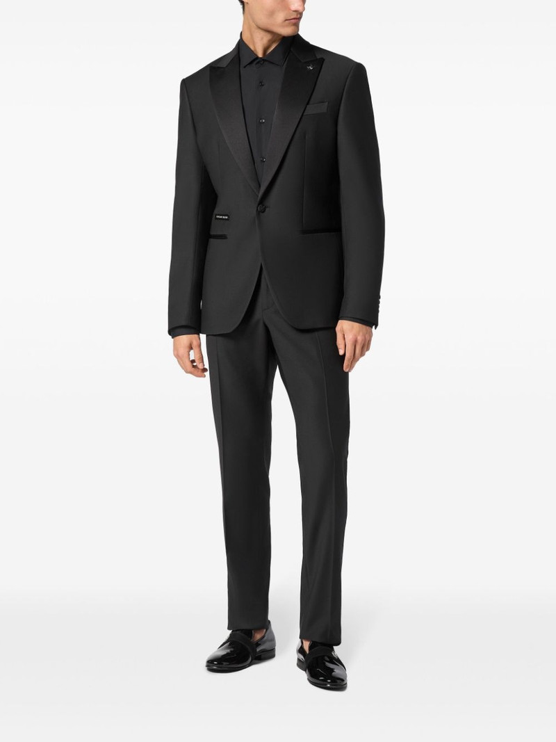 PHILIPP PLEIN skull-print blazer outlook
