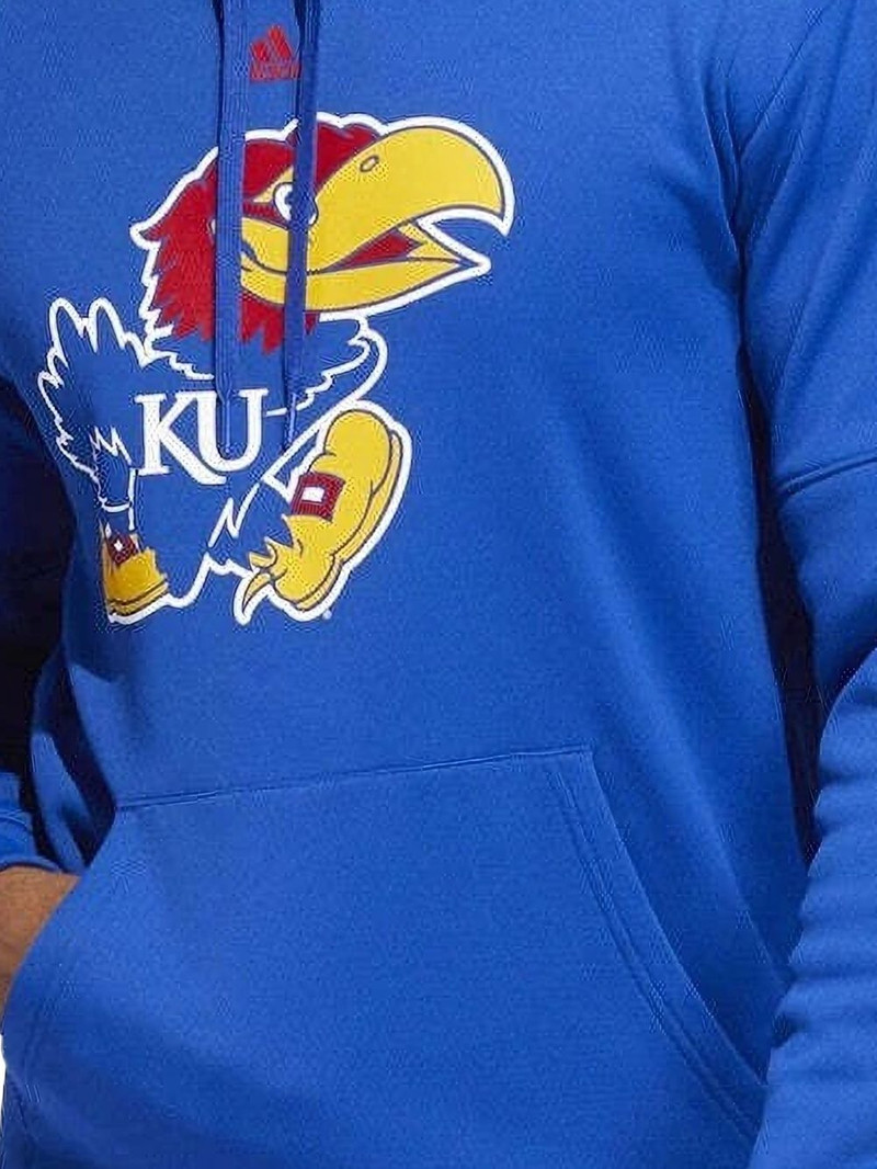 adidas Kansas Jayhawks hoodie outlook