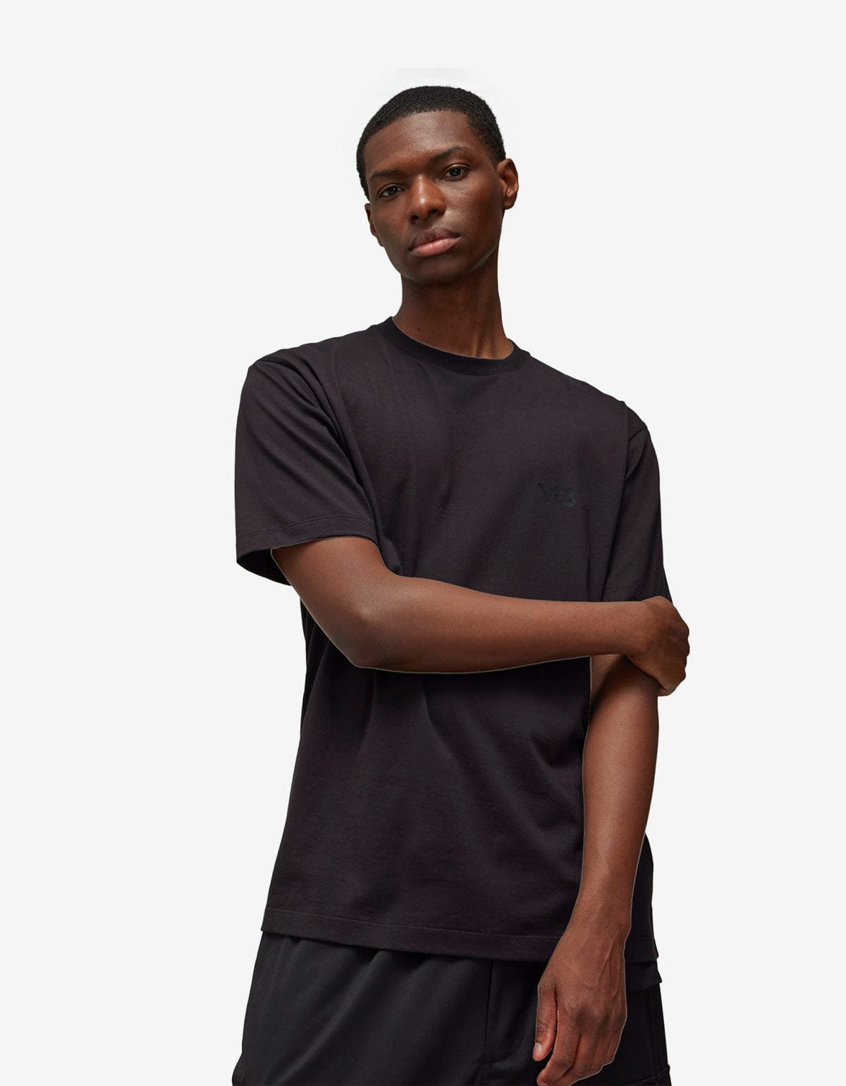 Y-3 Black Logo T-Shirt - 4