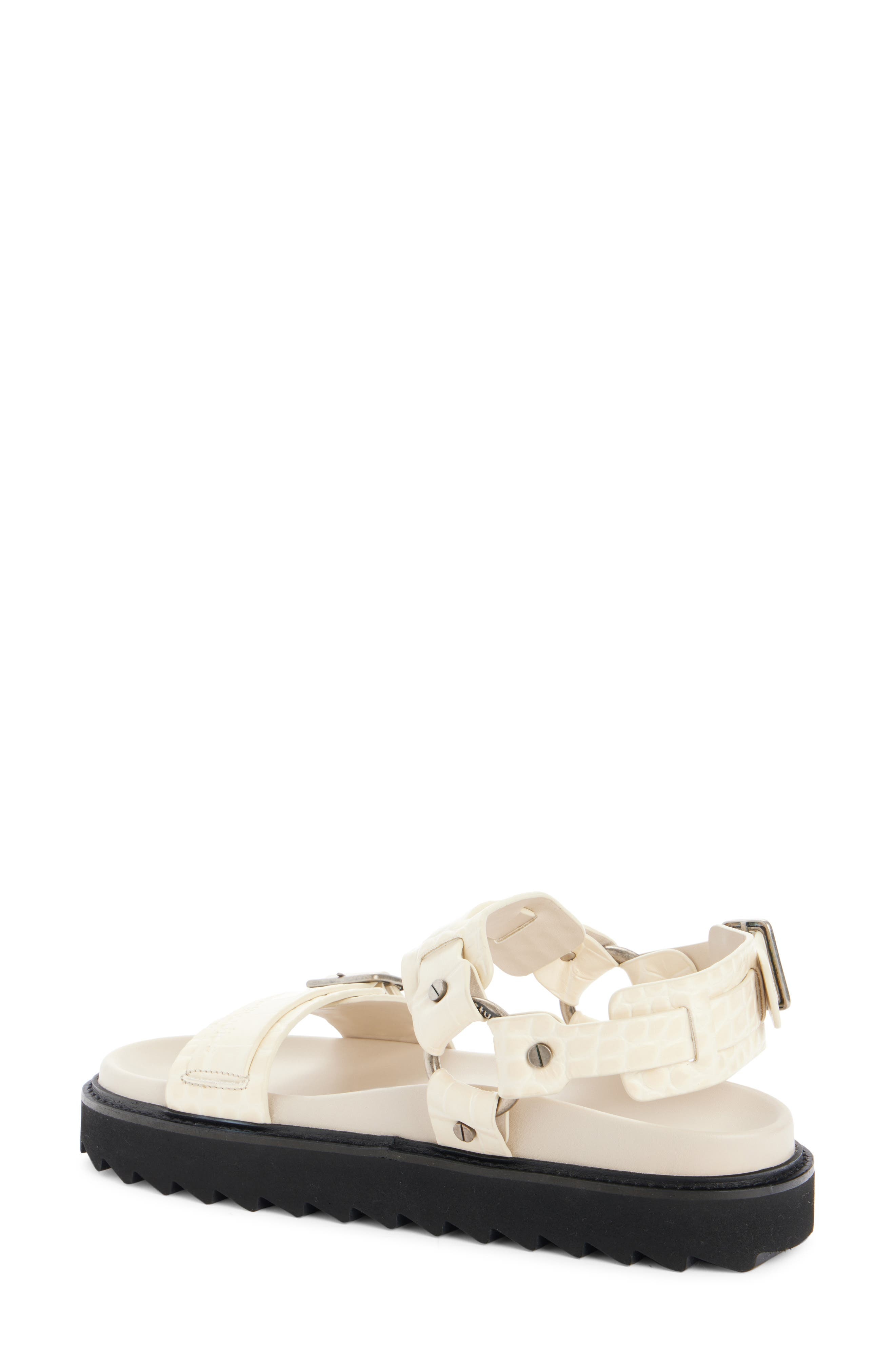 Acne Studios Balius Harness Sandal in Light Beige at Nordstrom - 2