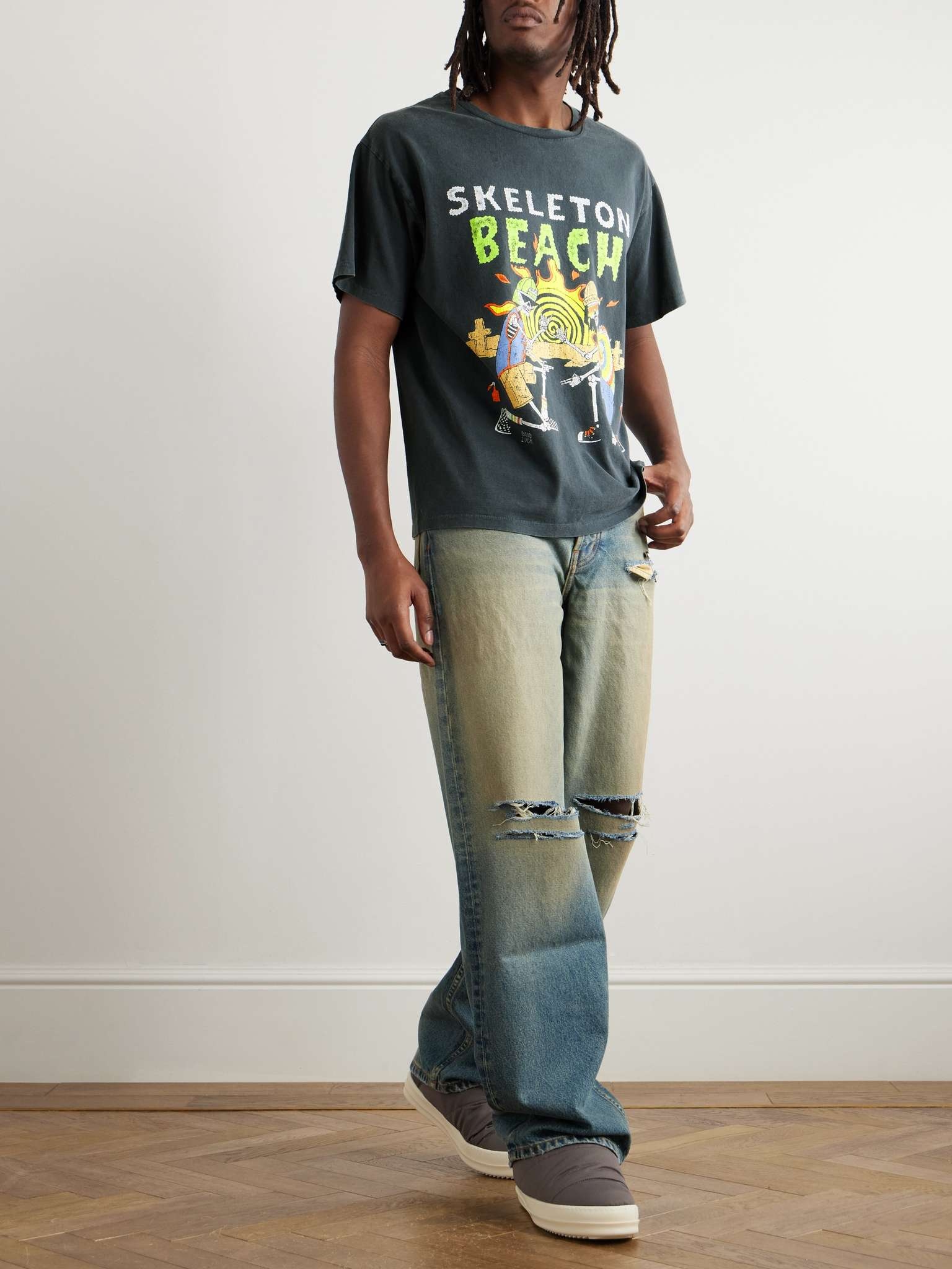 【GALLERY DEPT.】スケルトンビーチTシャツ GALLERY DEPT. Skeleton Beach T-Shirt Gallery Dept.