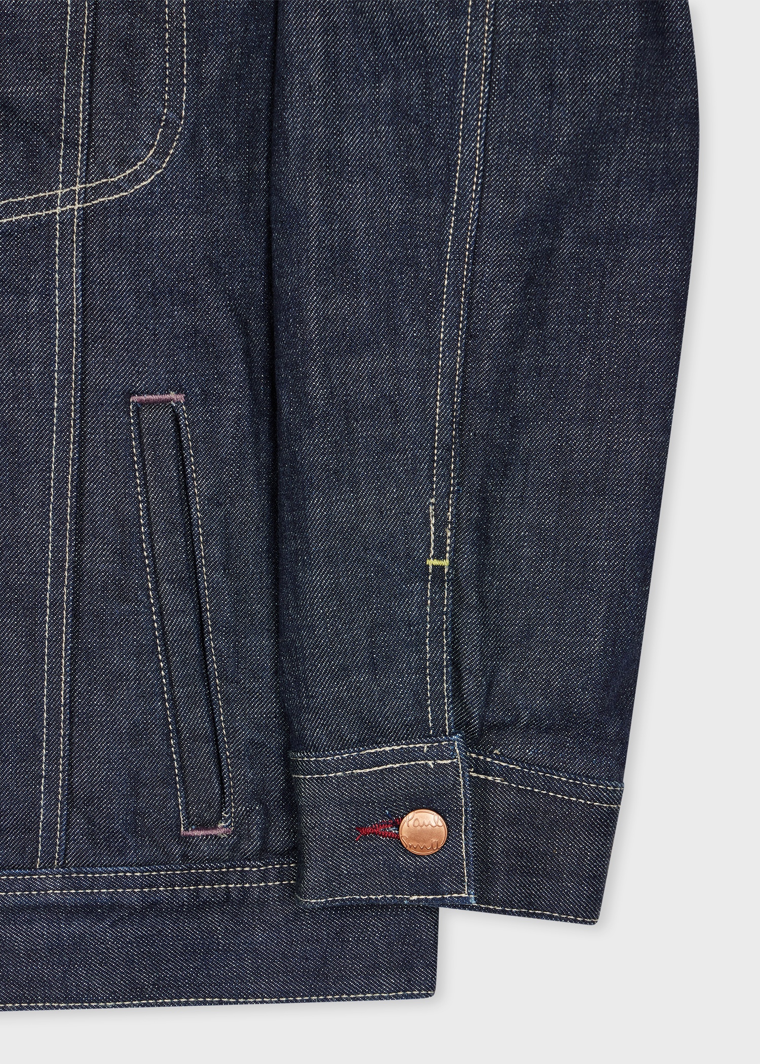 Paul Smith + Lee® Indigo Selvedge Storm Rider Jacket - 3