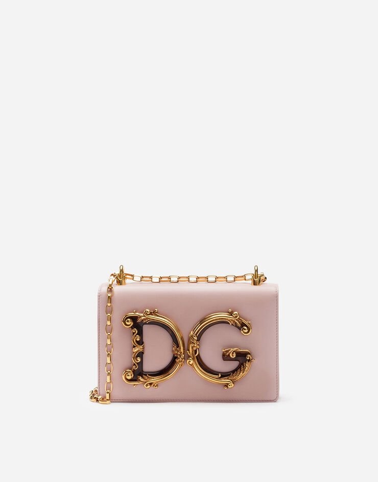 DG Girls shoulder bag in nappa leather - 1