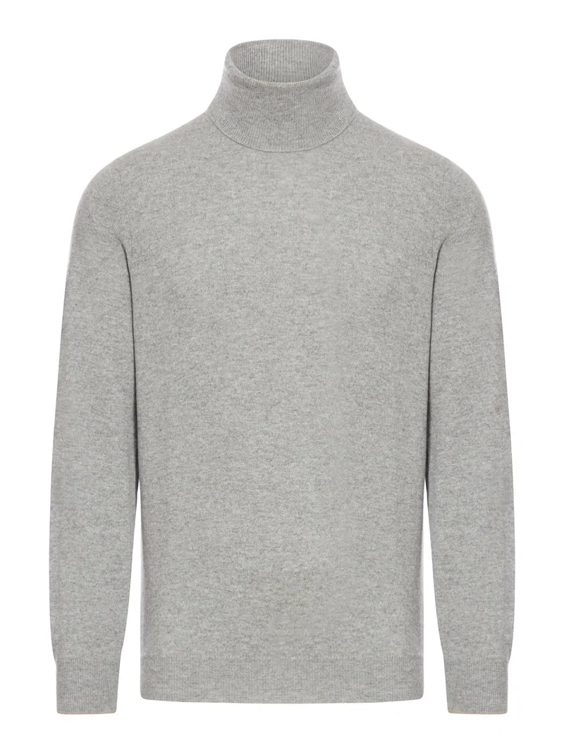 Brunello Cucinelli Men Cashmere Turtleneck - 1