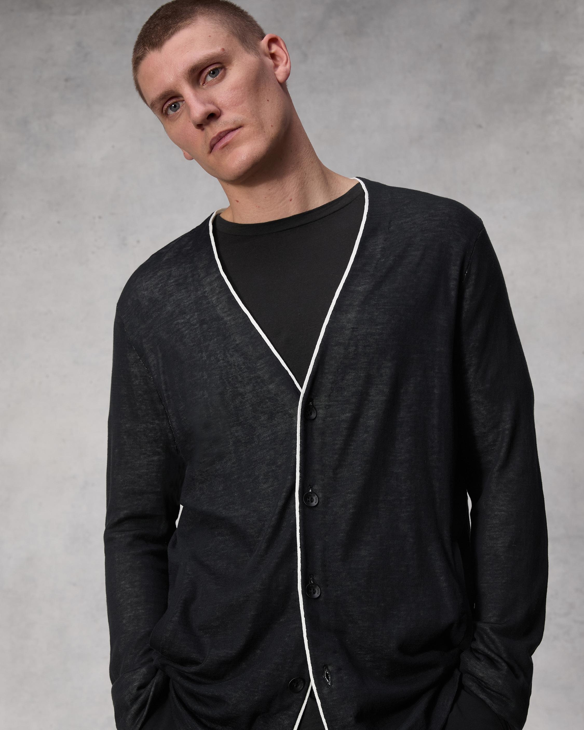 Banks Double Faced Cotton Cardigan
Classic Fit - 6