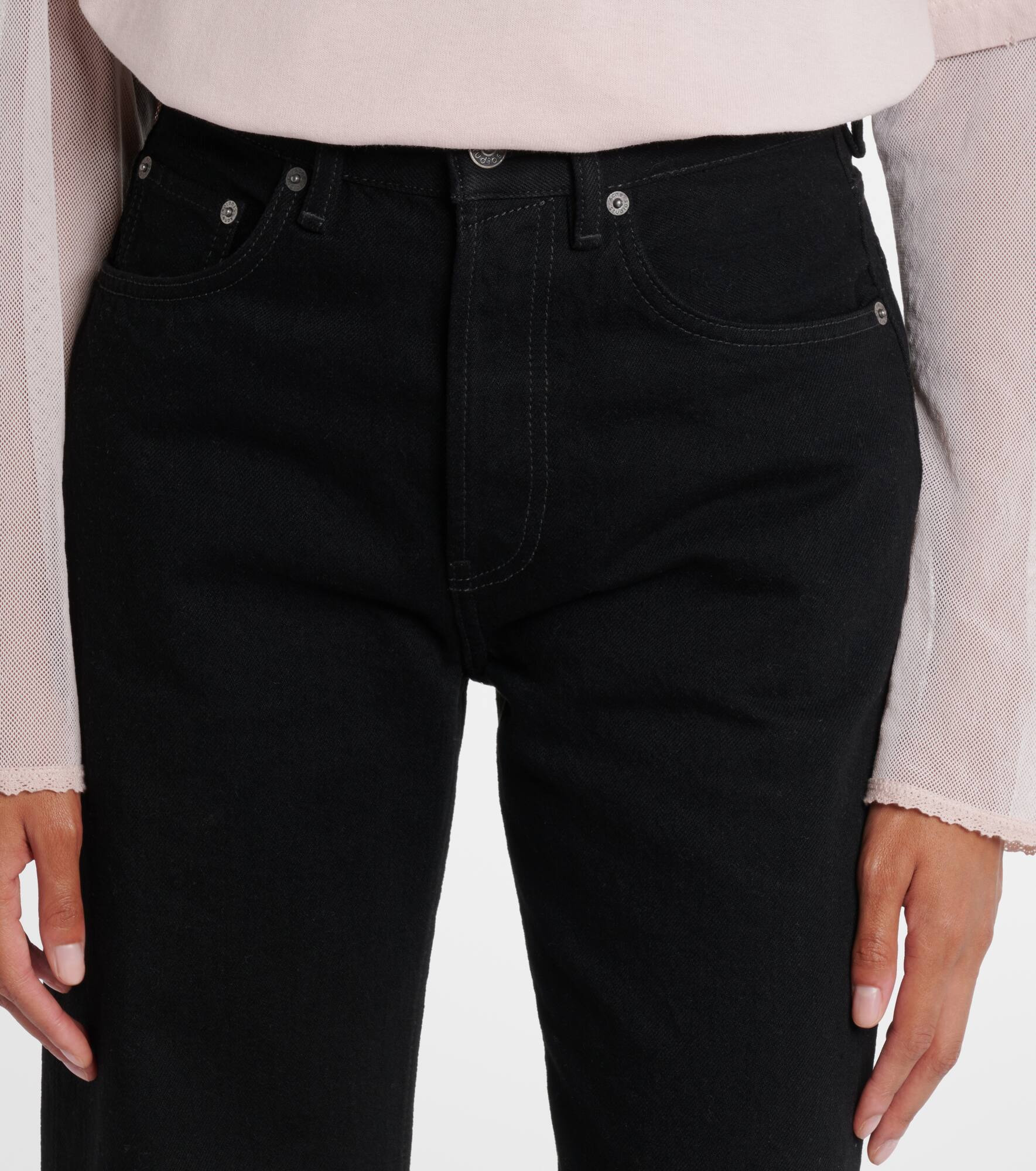 2021F mid-rise straight jeans - 4