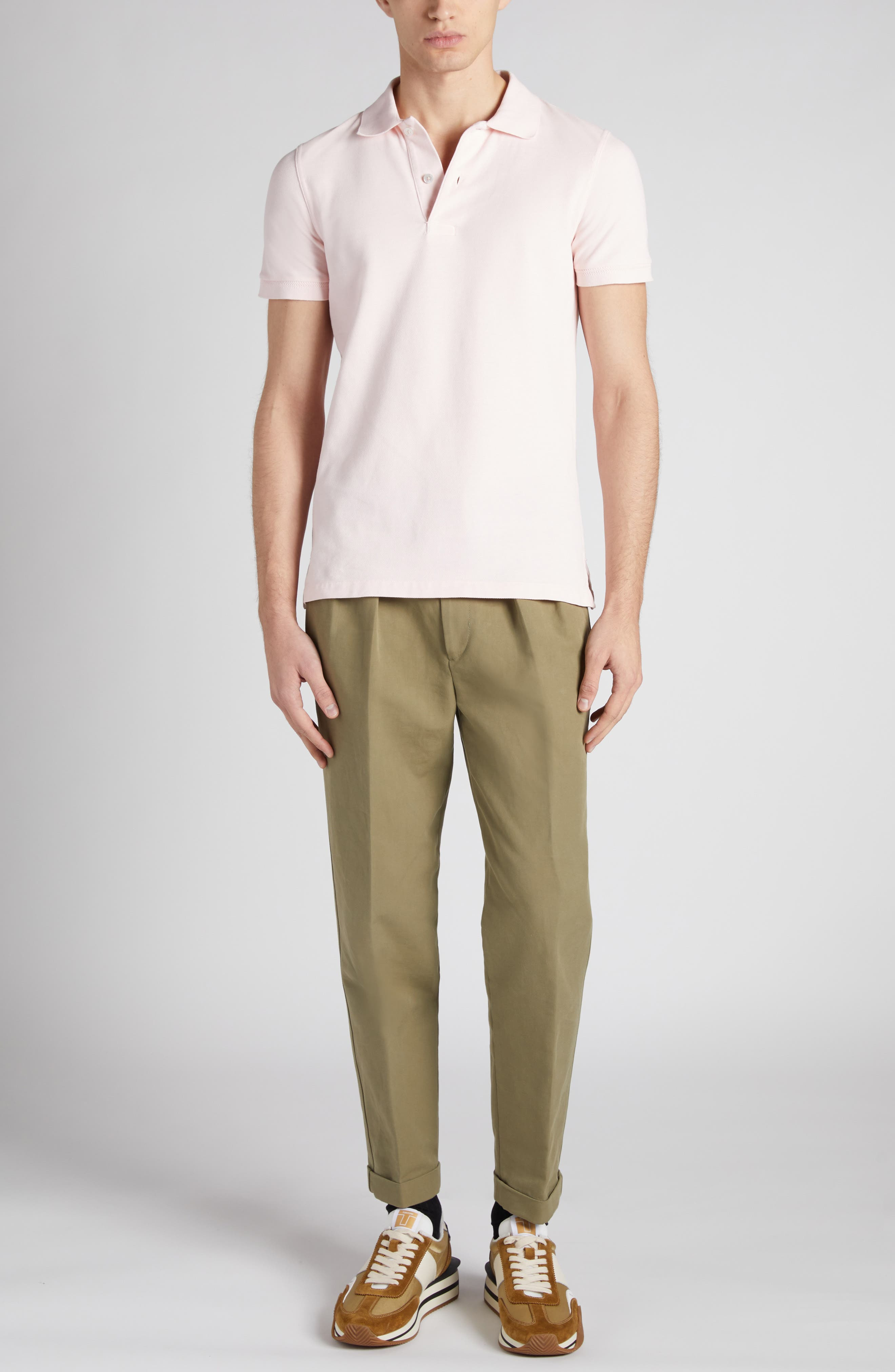 Short Sleeve Cotton Piqué Polo - 2
