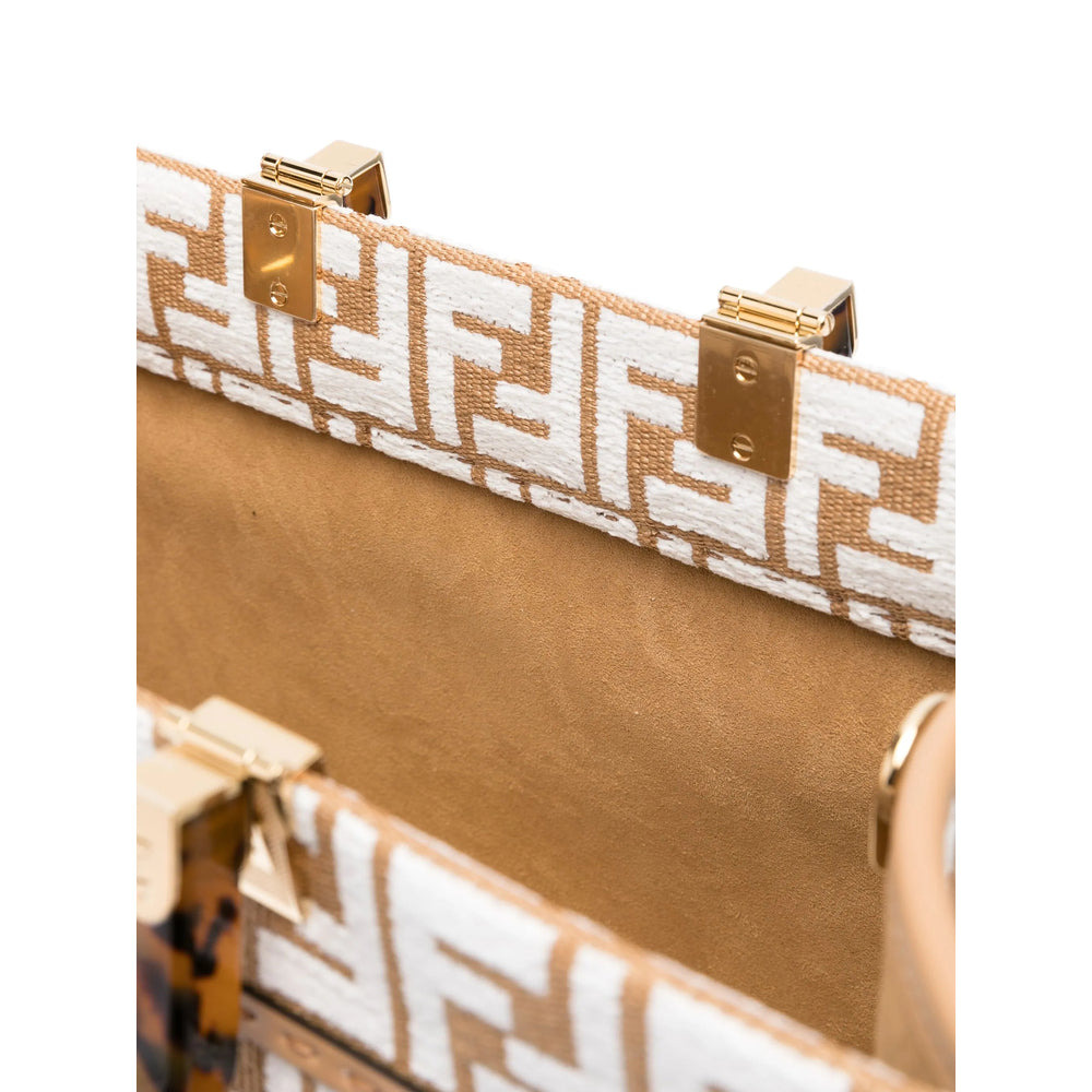 Fendi Brown Tote Bags Women - 3