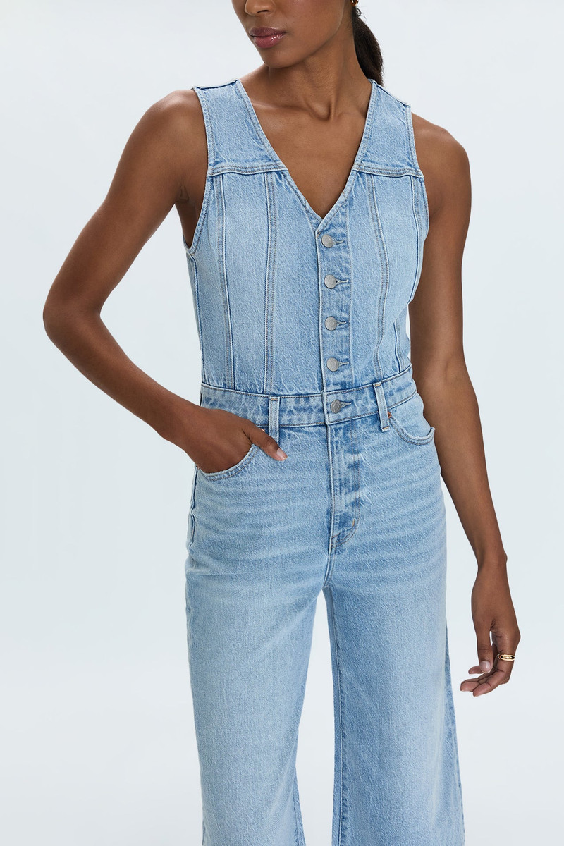 ARIA CROPPED FITTED VEST JUMPSUIT - PRIORITY 3