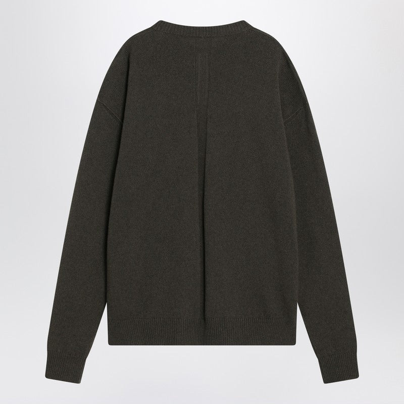 Rick Owens Forest Green Sweater In Cashmere Mix Men - 2