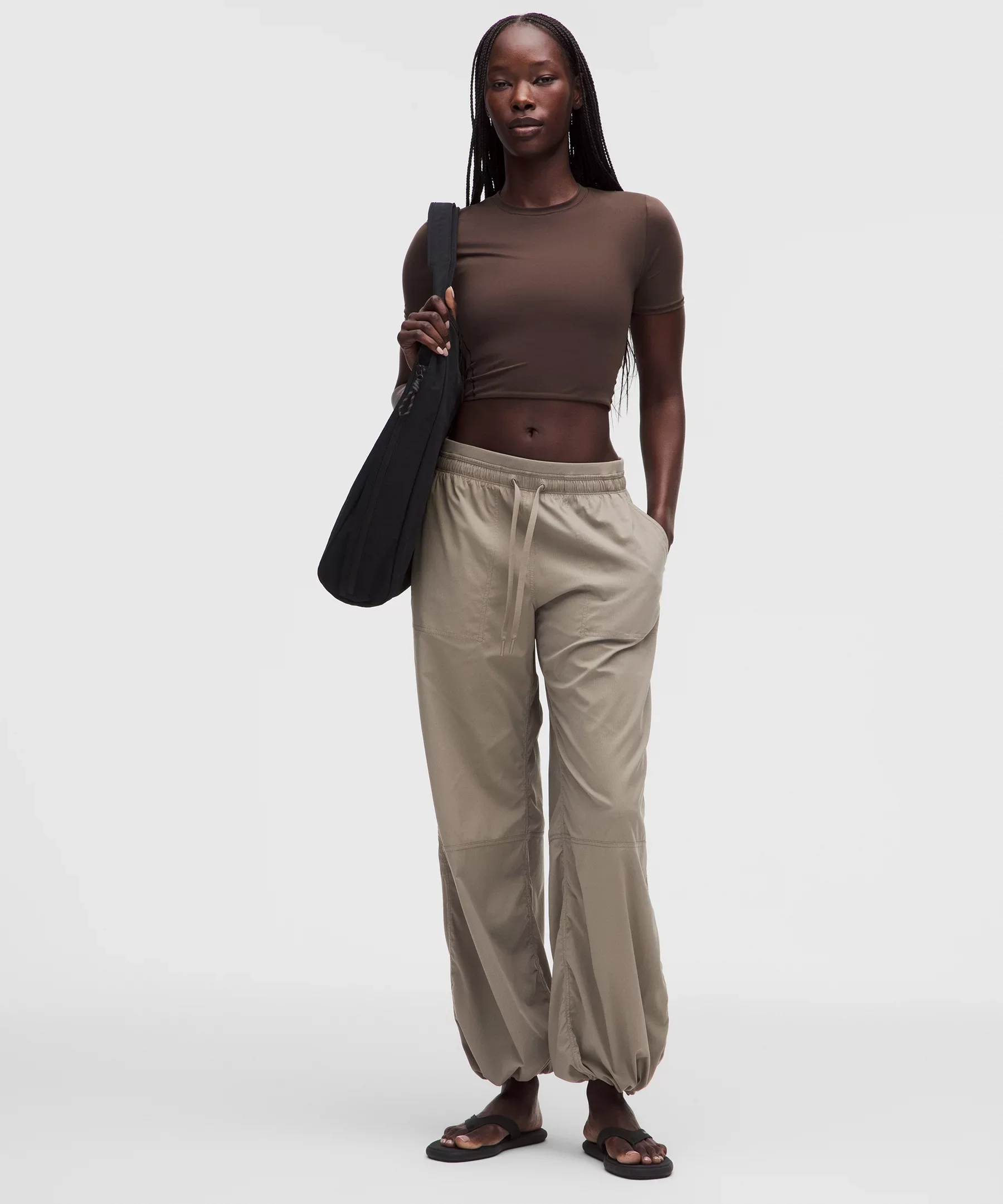 Dance Studio Evolve Low-Rise Oversized Pant *Short - 1