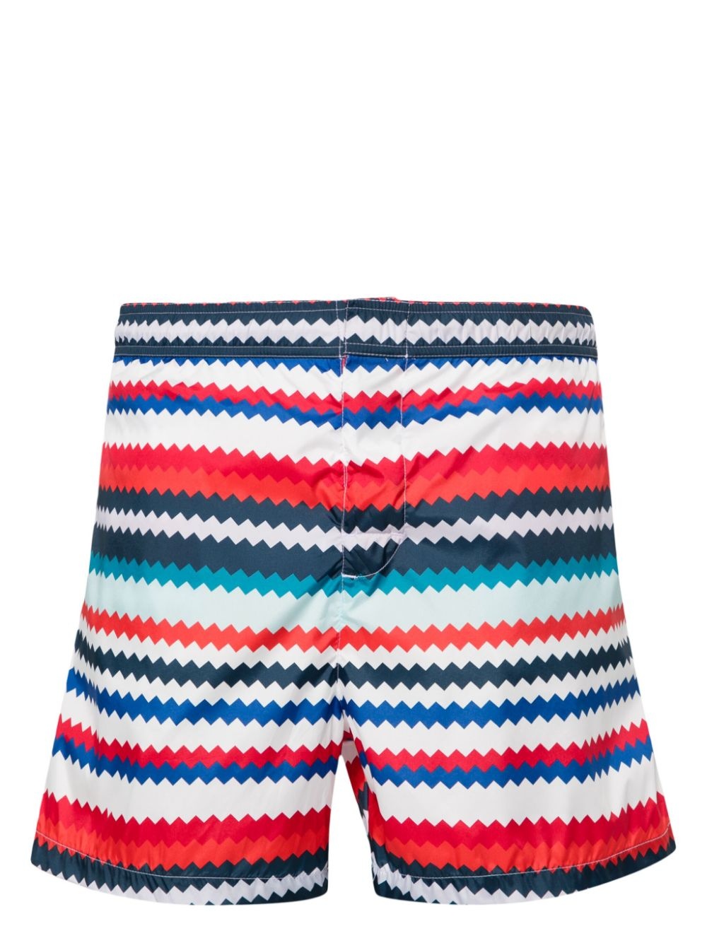 zigzag swim shorts - 1