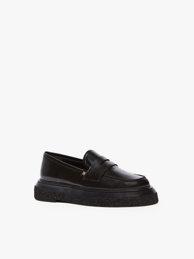Max Mara CREPELOAFER Leather loafers outlook