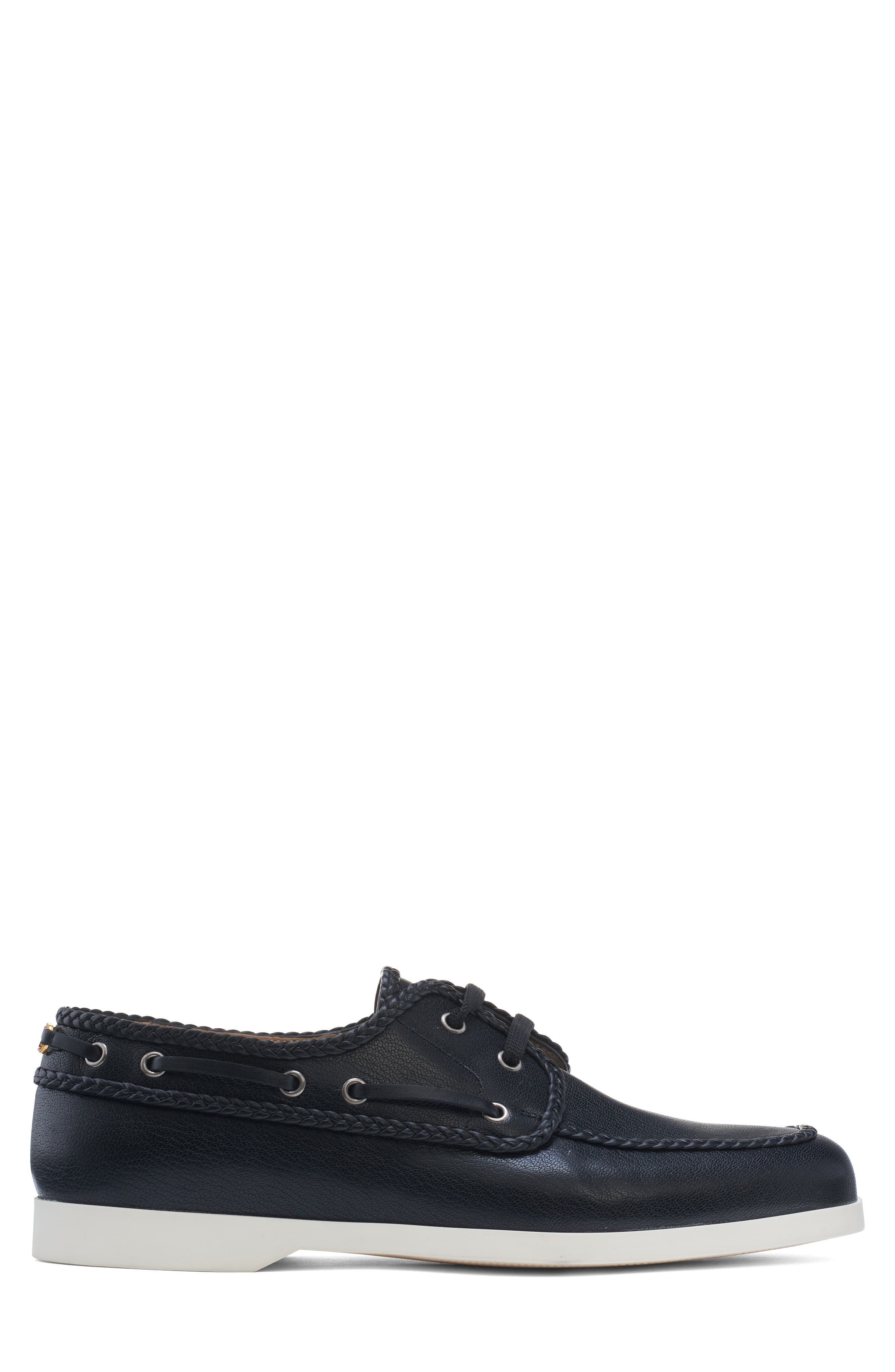 Valentino Garavani VLOGO Kiltie Loafer in Nero at Nordstrom - 3
