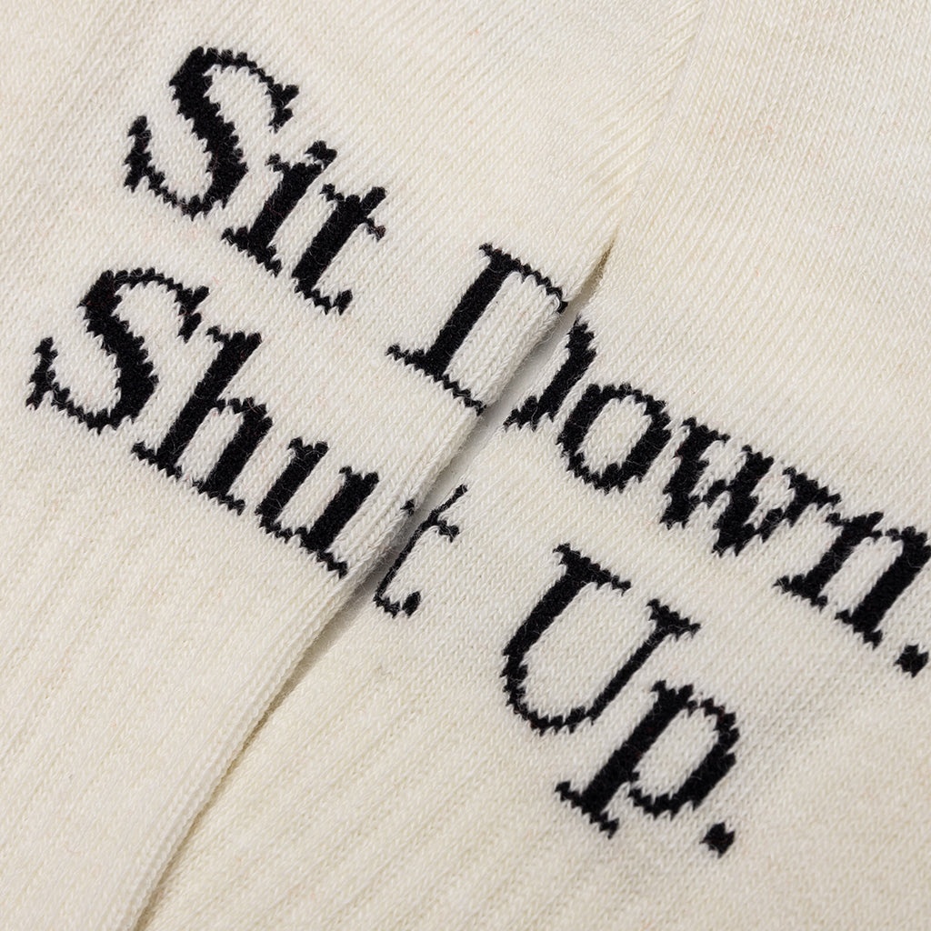 SAINT SIT DOWN SOCKS - ECRU - 2