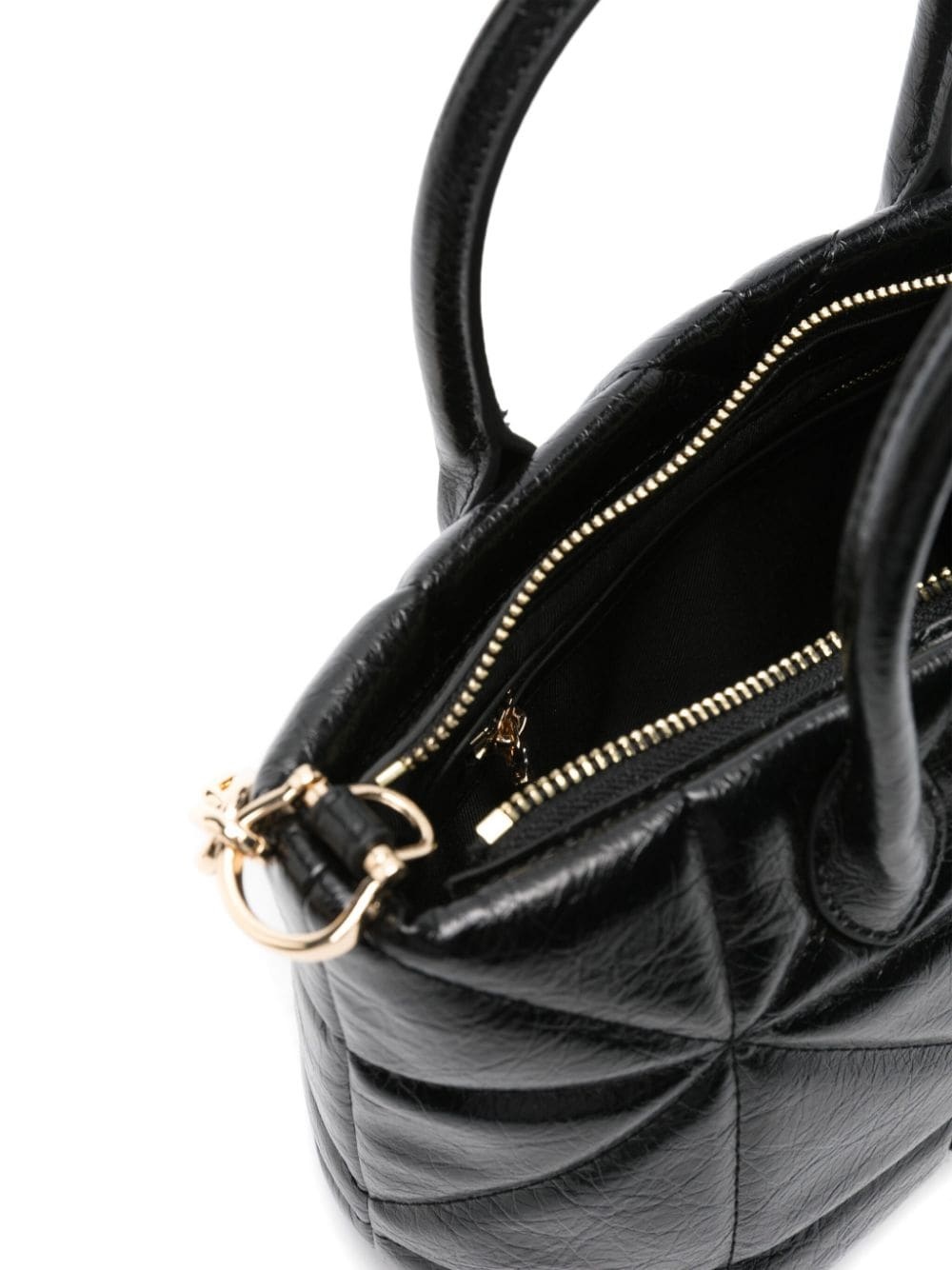 logo-lettering cross body bag - 5