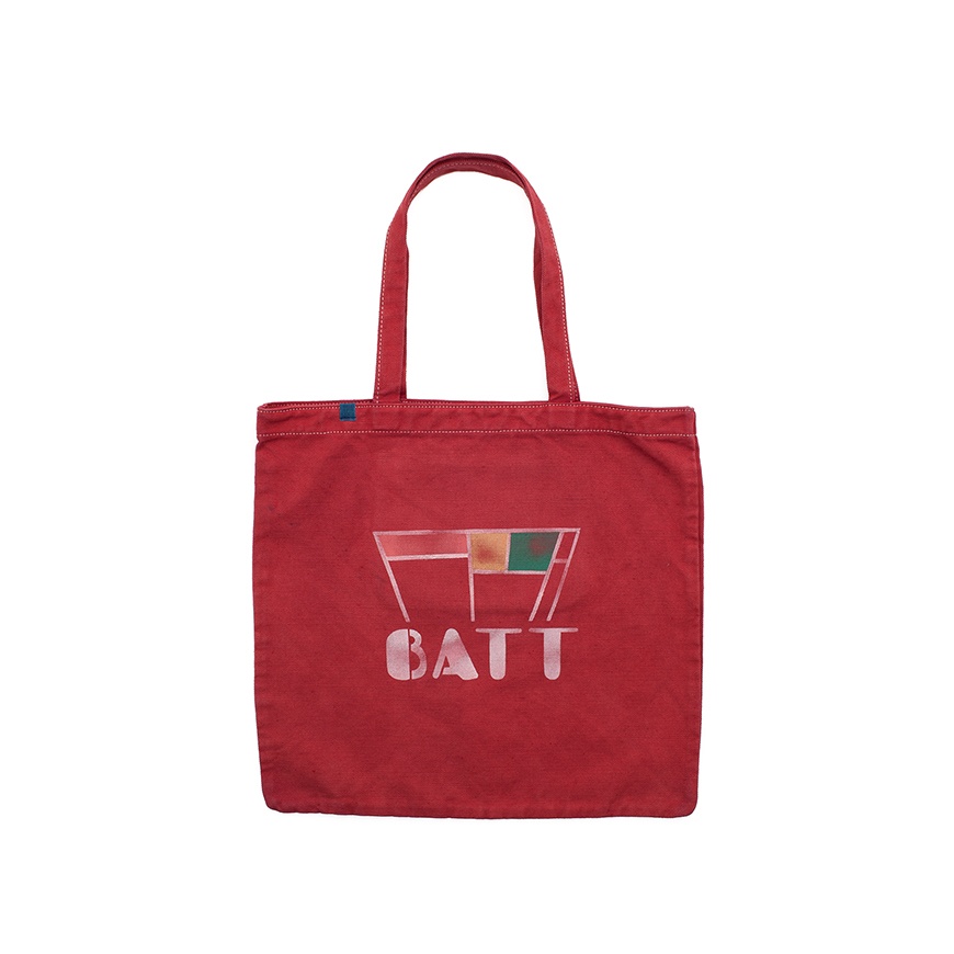 CANVAS TOTE L RED - 1