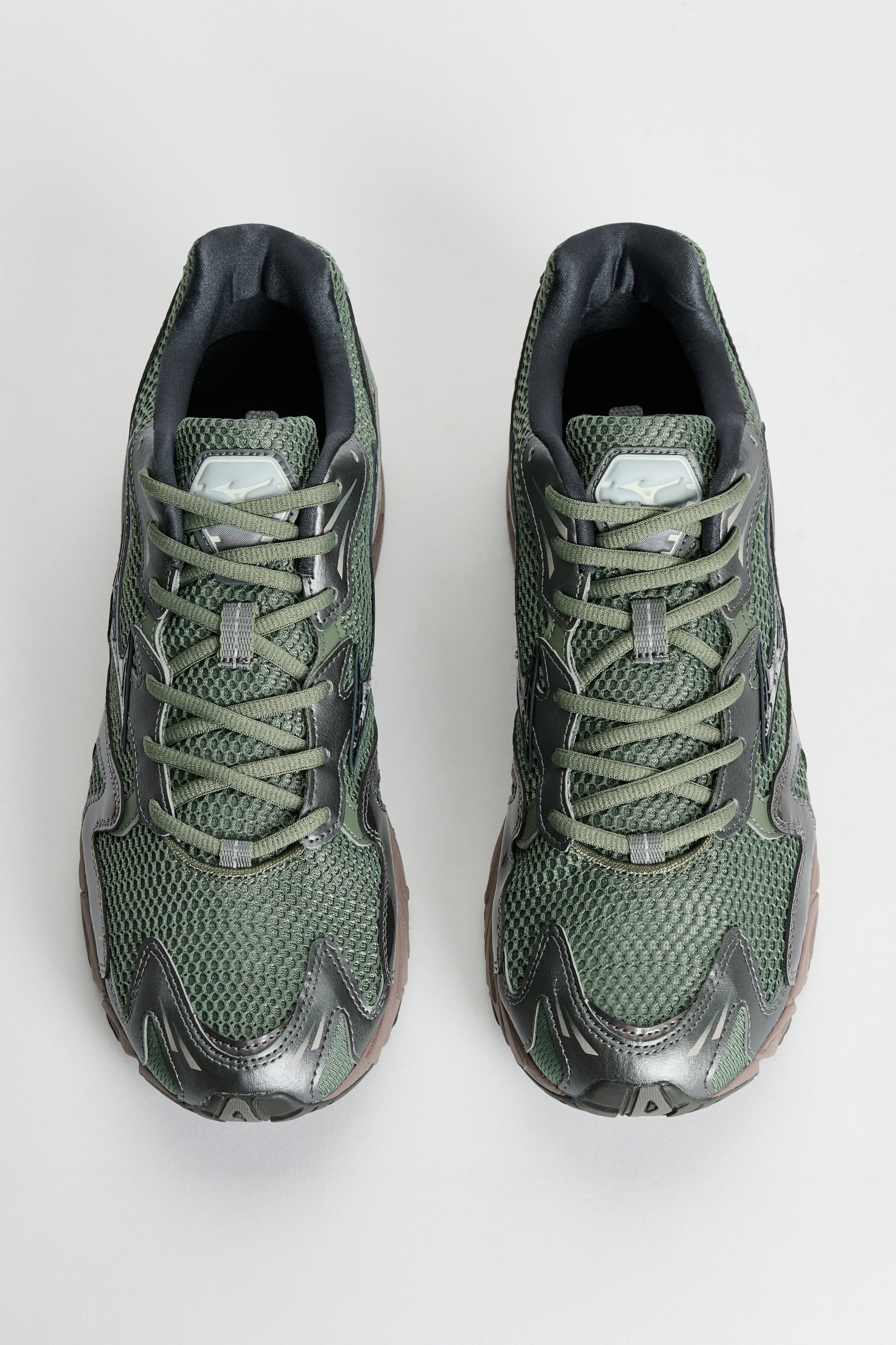 MIZUNO WAVE RIDER 10 AGAVE GREEN / BLACK SAND - 5