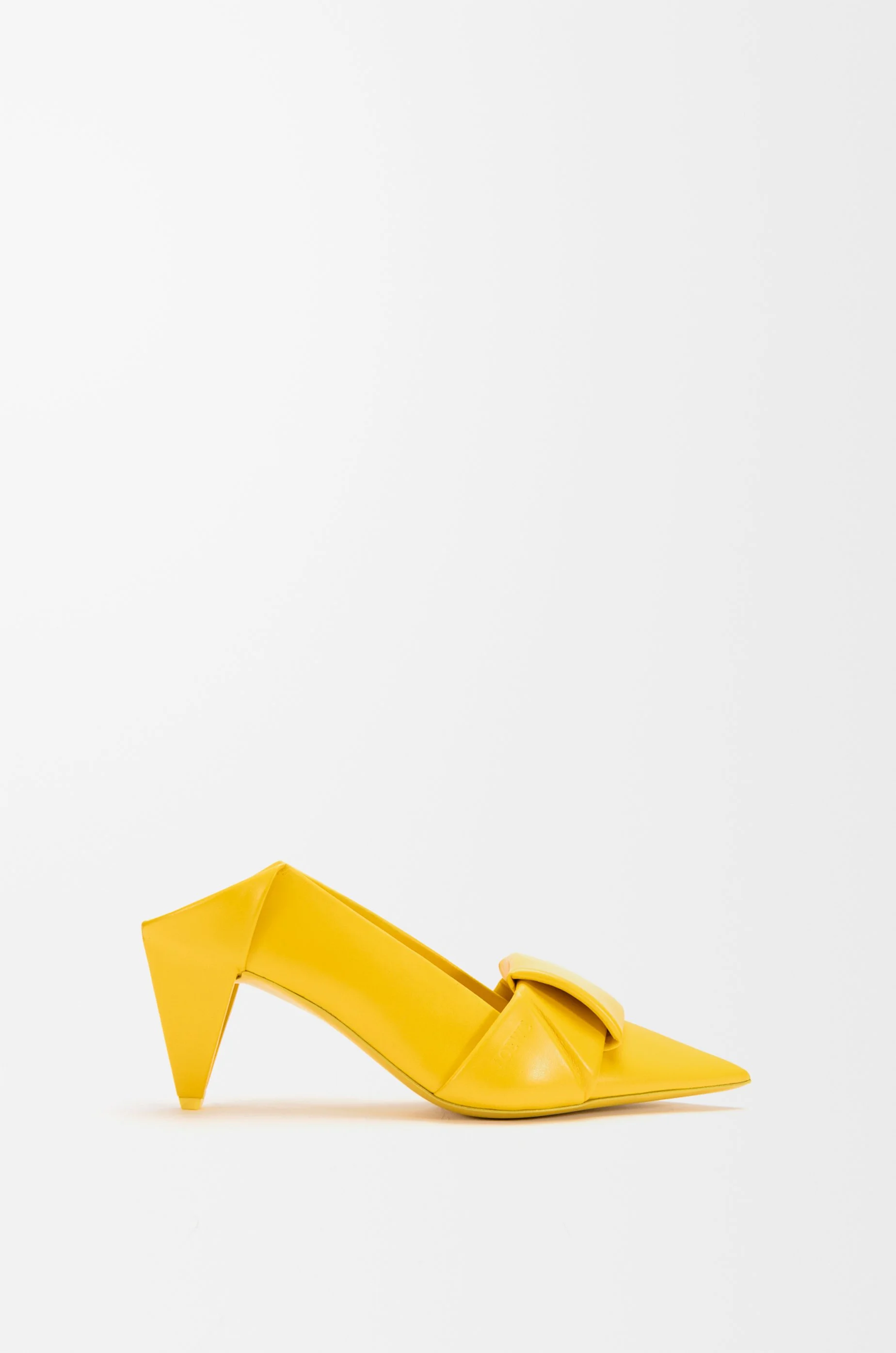 Origami flap back pump in lambskin - 1