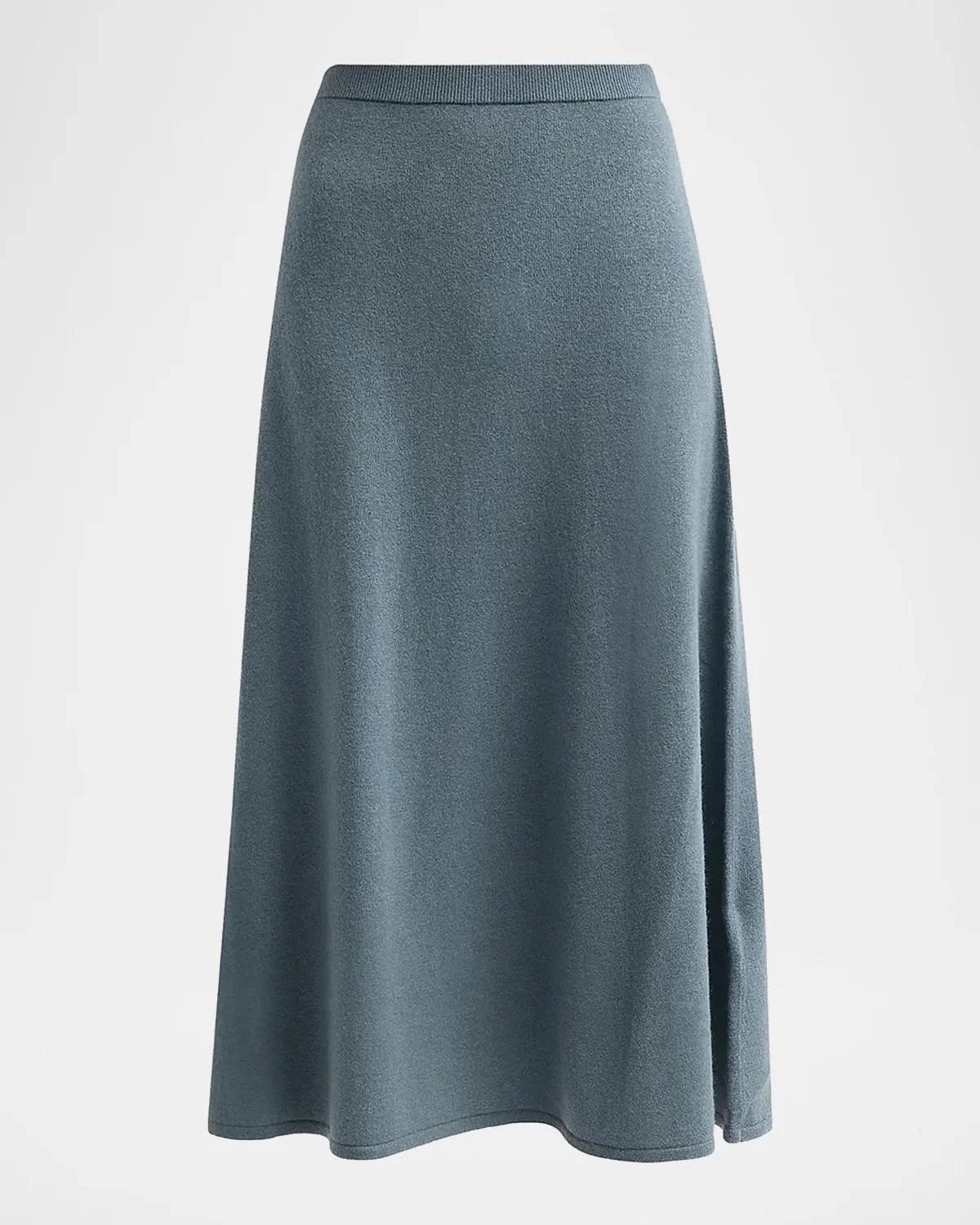 Valiant Wool-Cashmere Midi Skirt - 1