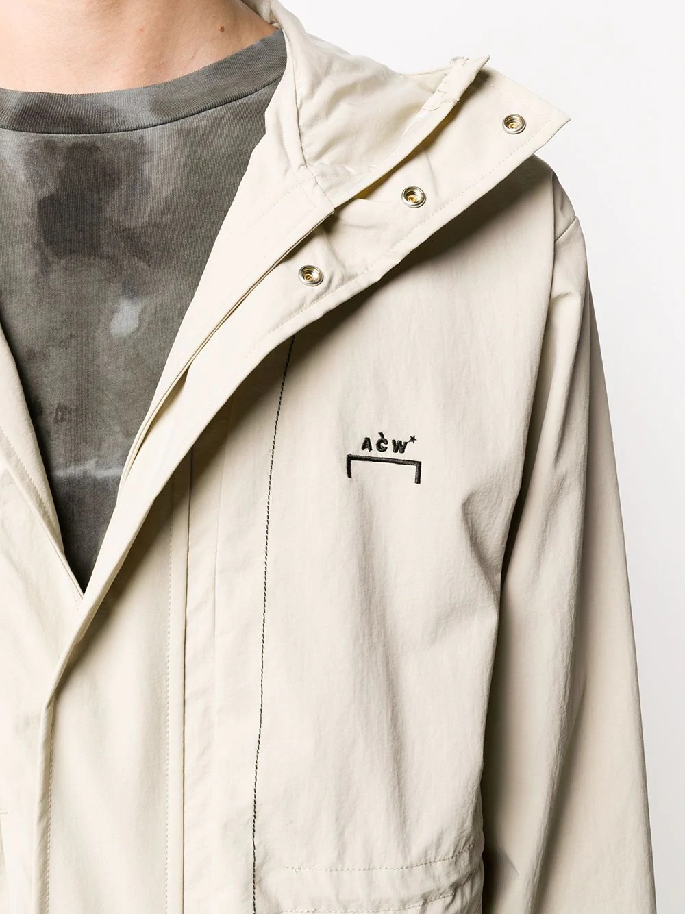 hooded parka coat - 5