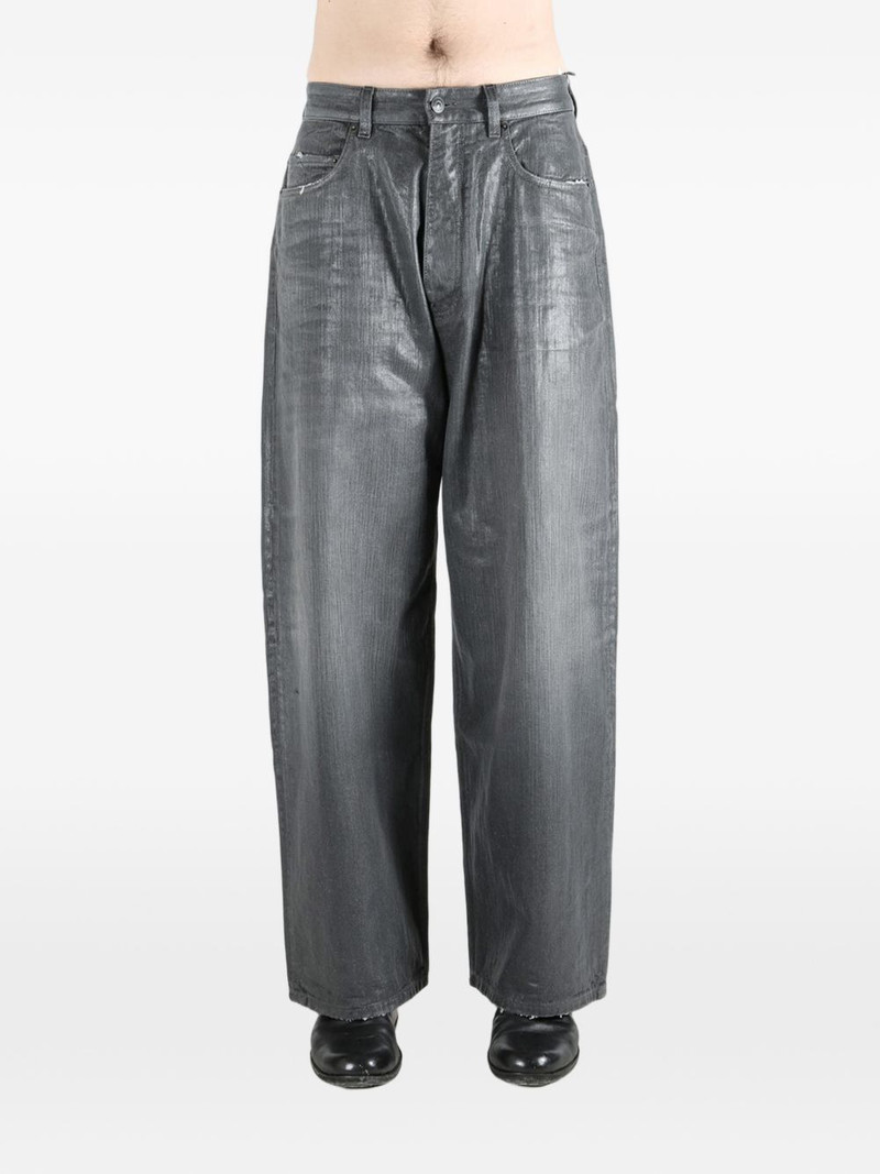 BALENCIAGA button-fastening pocket trousers outlook