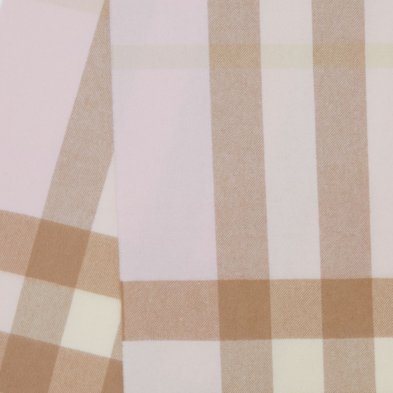 Check Cashmere Scarf - 2