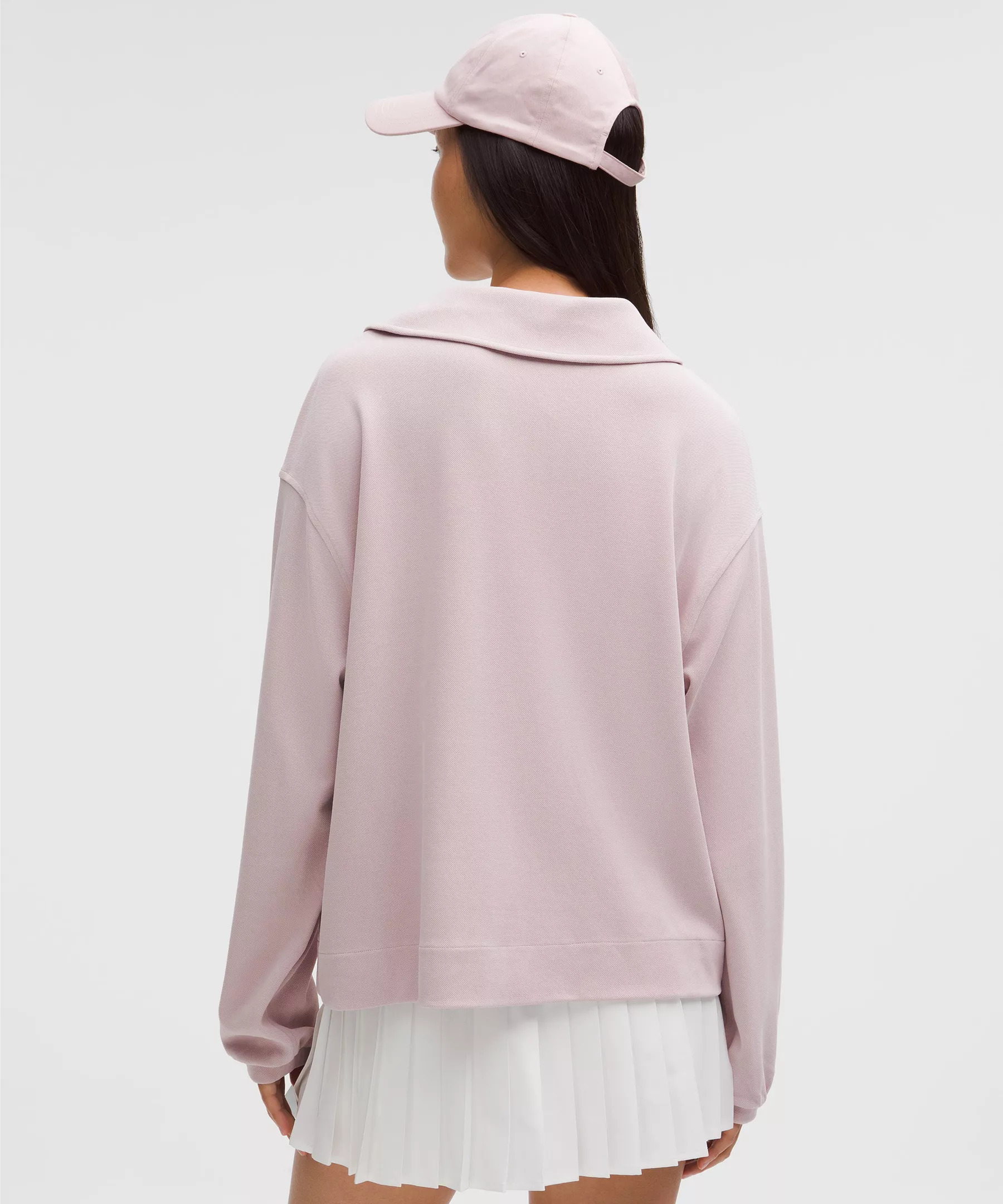 Softstreme Pique Oversized Long-Sleeve Polo Shirt - 3