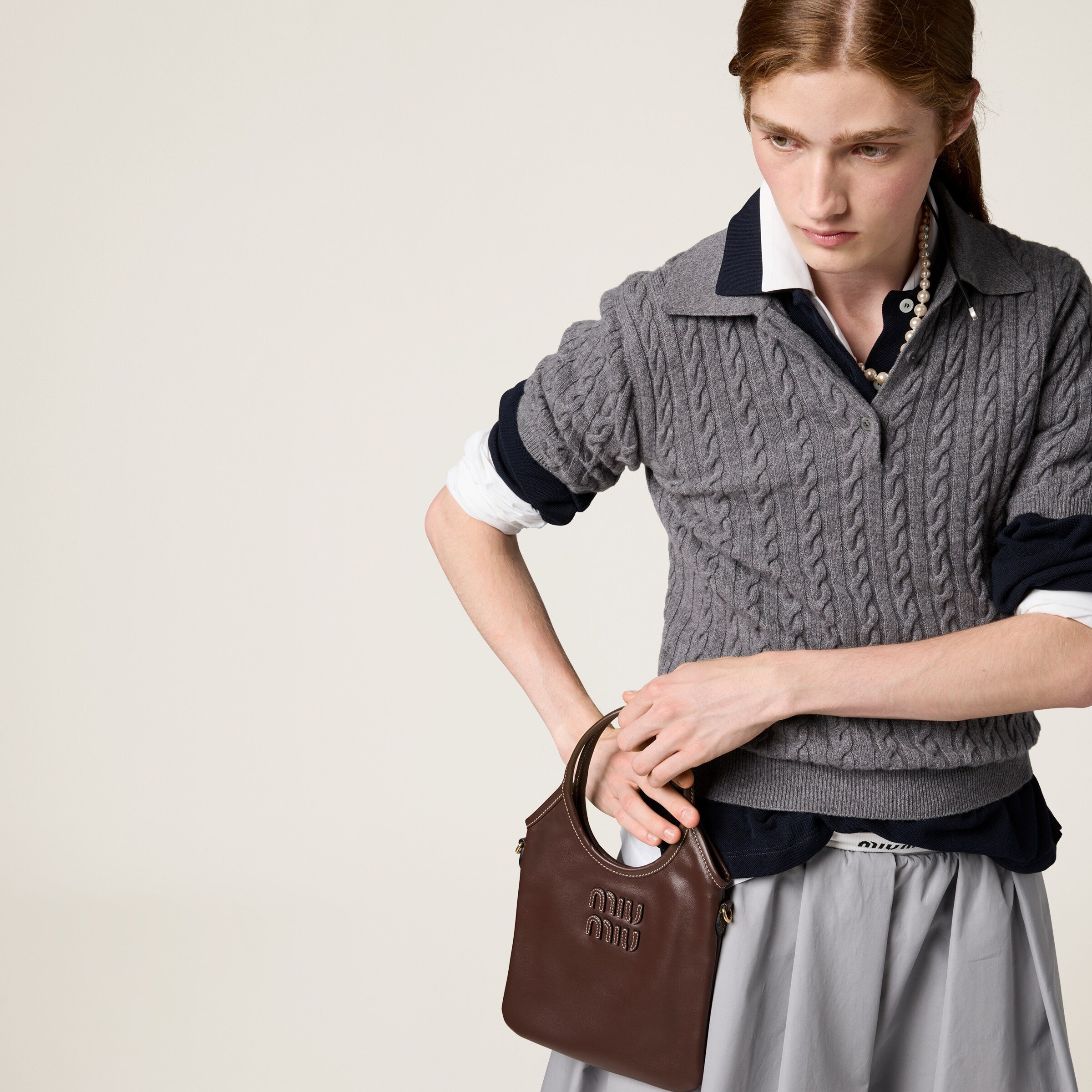 IVY leather handbag - 5