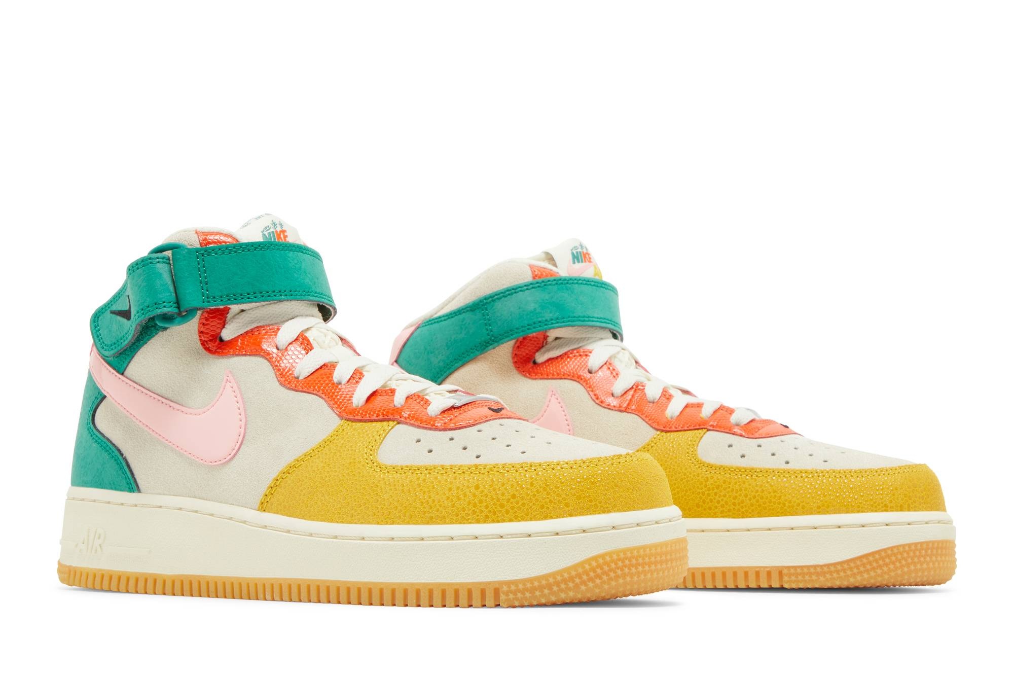 Air Force 1 Mid 'Vivid Sulfur Rush Orange' - 8