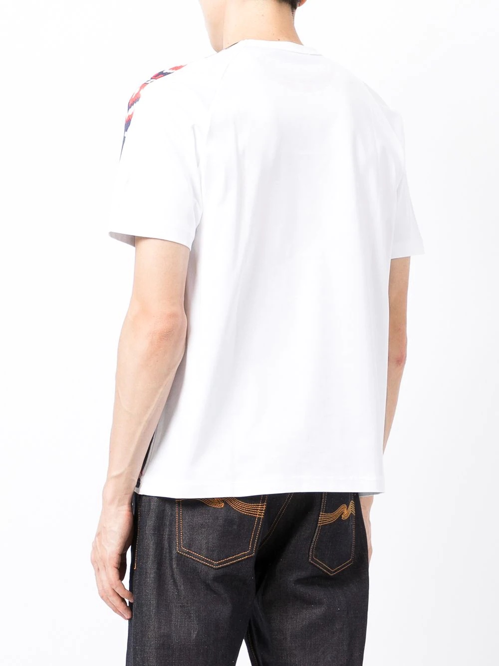 Nordic style-panel T-shirt - 4