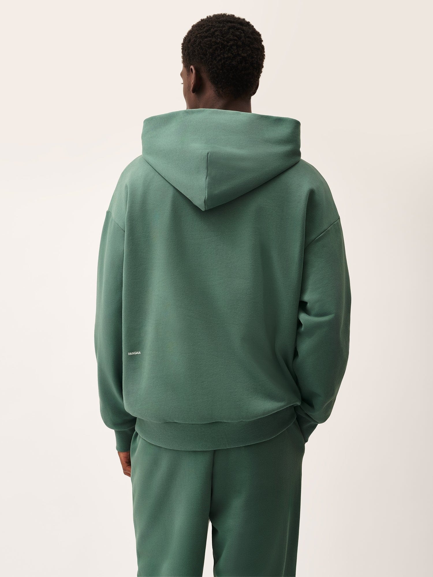 Mens 365 Midweight Hoodie - Forest Green - 3