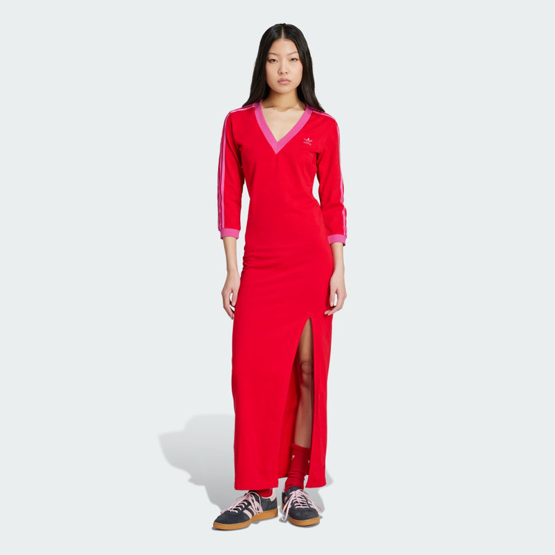 adidas Adicolor Classics 3-Stripes Maxi Dress outlook