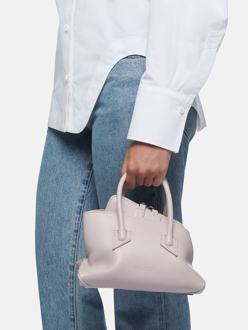 THE ATTICO ''LA PASSEGGIATA MINI'' LIGHT MAUVE TOP HANDLE outlook