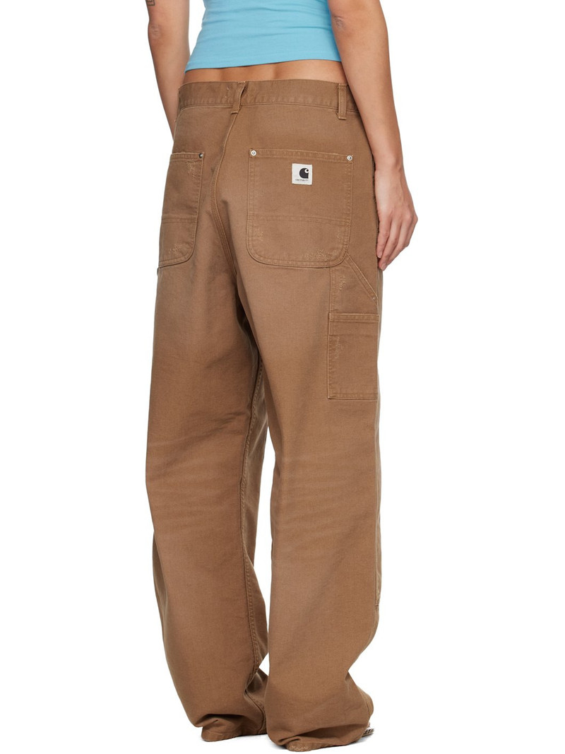 Tan Brandon Double Knee Jeans 3