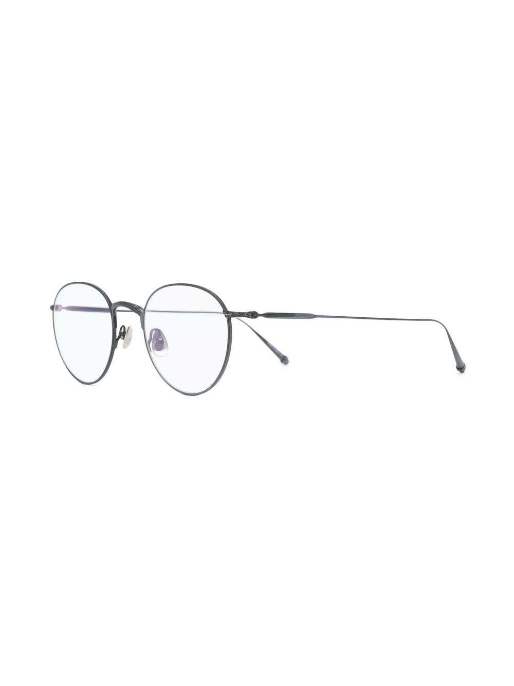 oval-frame glasses - 2