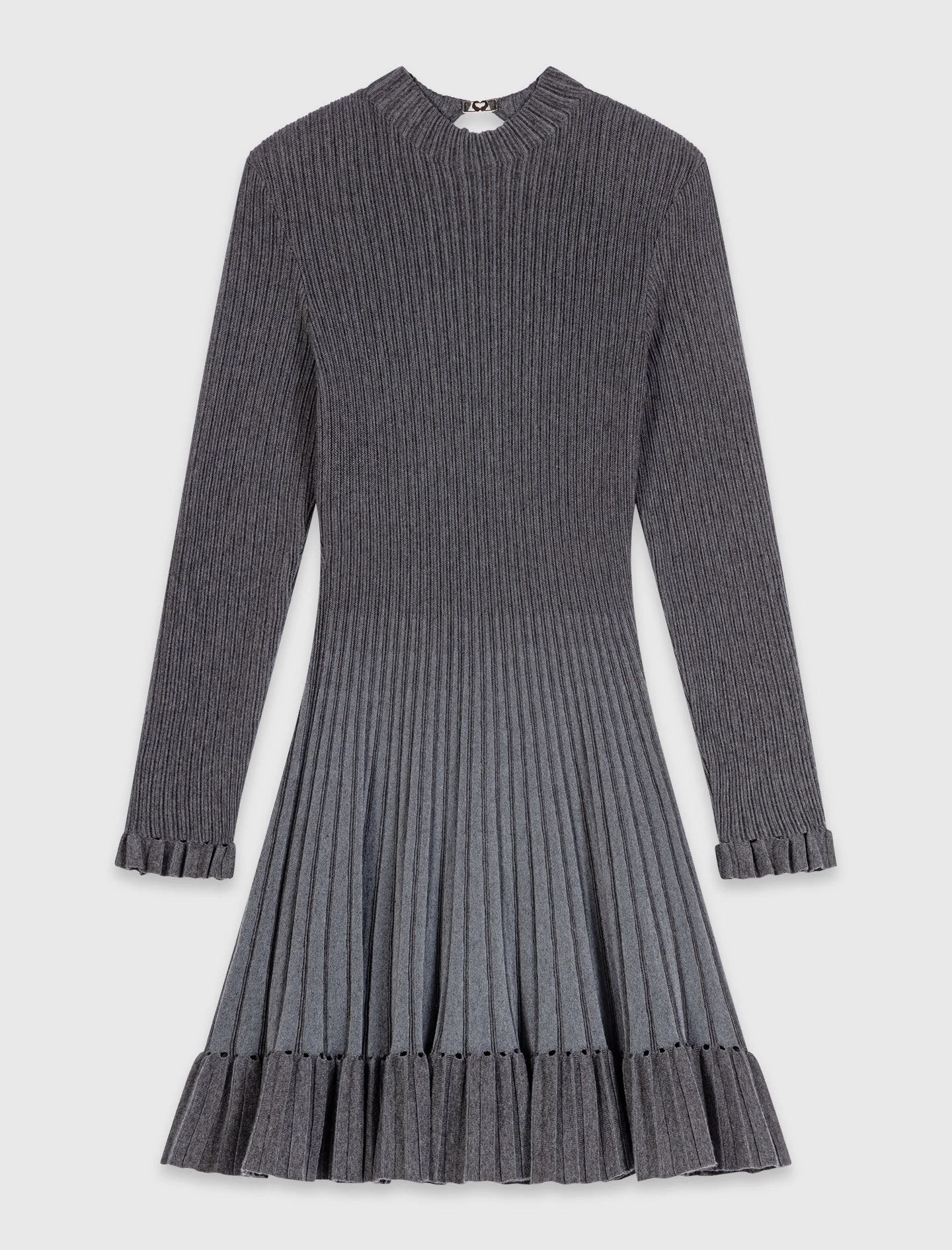 Short gradient knit dress - 1